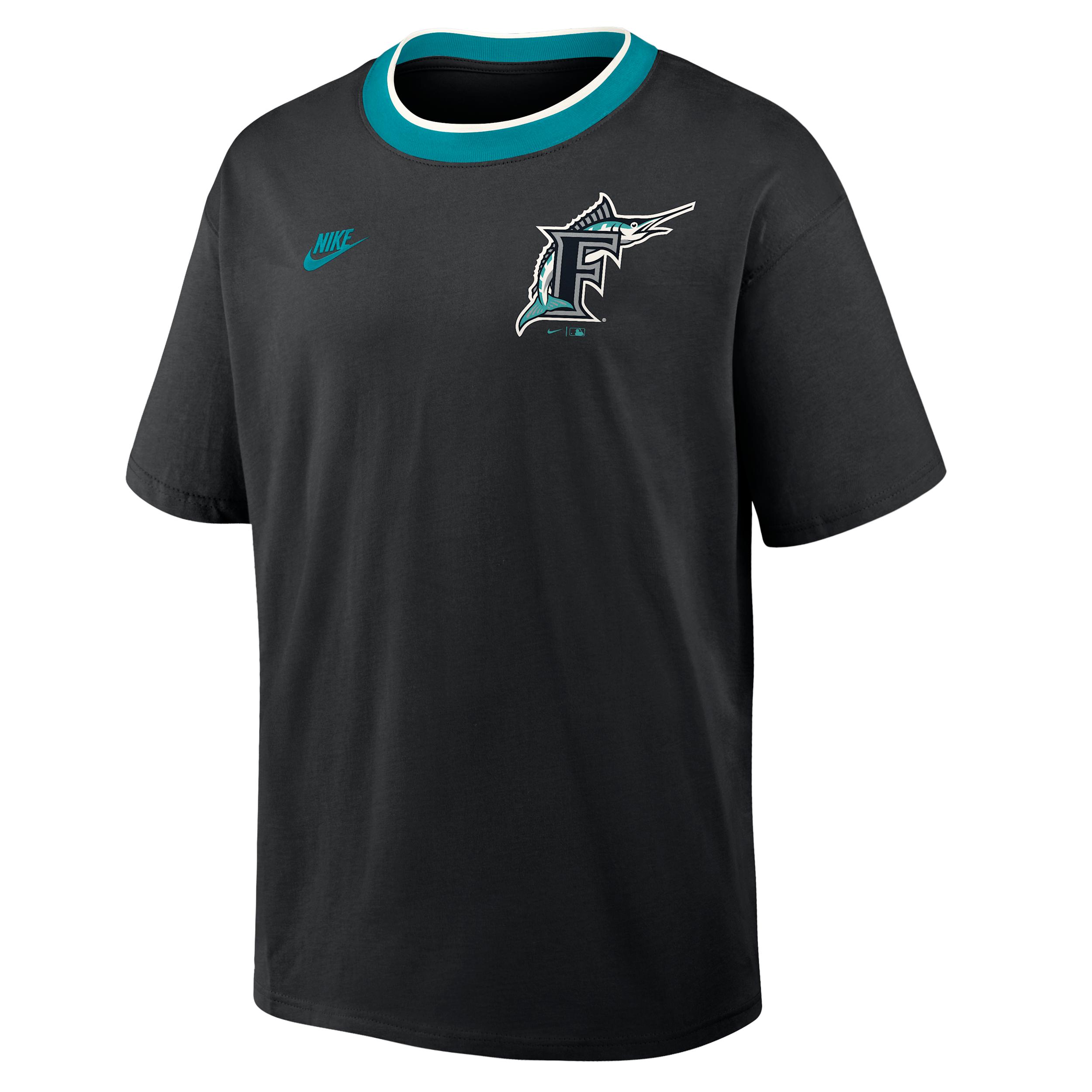 Florida Marlins Cooperstown Ringer Nike Men's MLB T-Shirt by NIKE