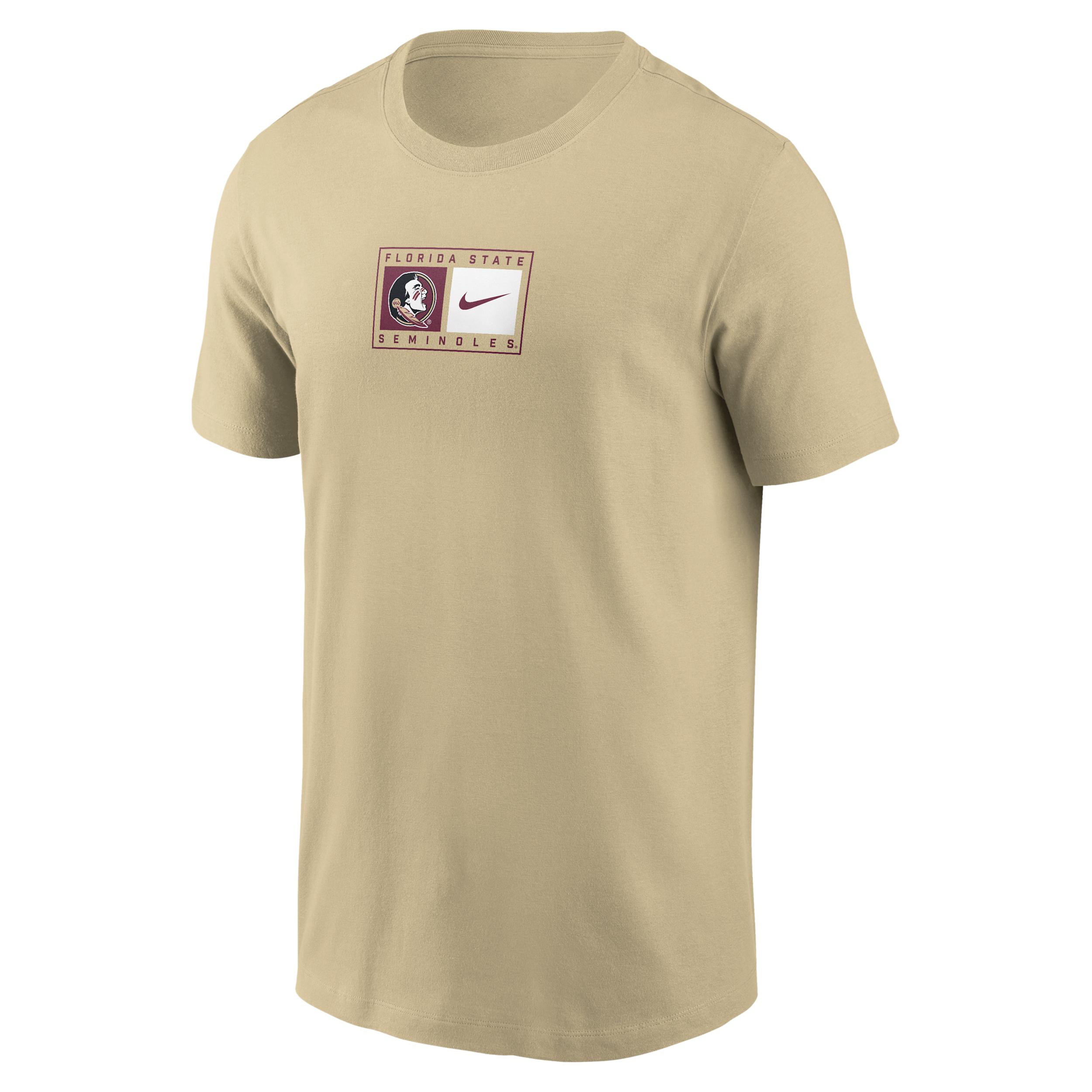 Florida State Campus Logo Swoosh Nike Men's College T-Shirt by NIKE