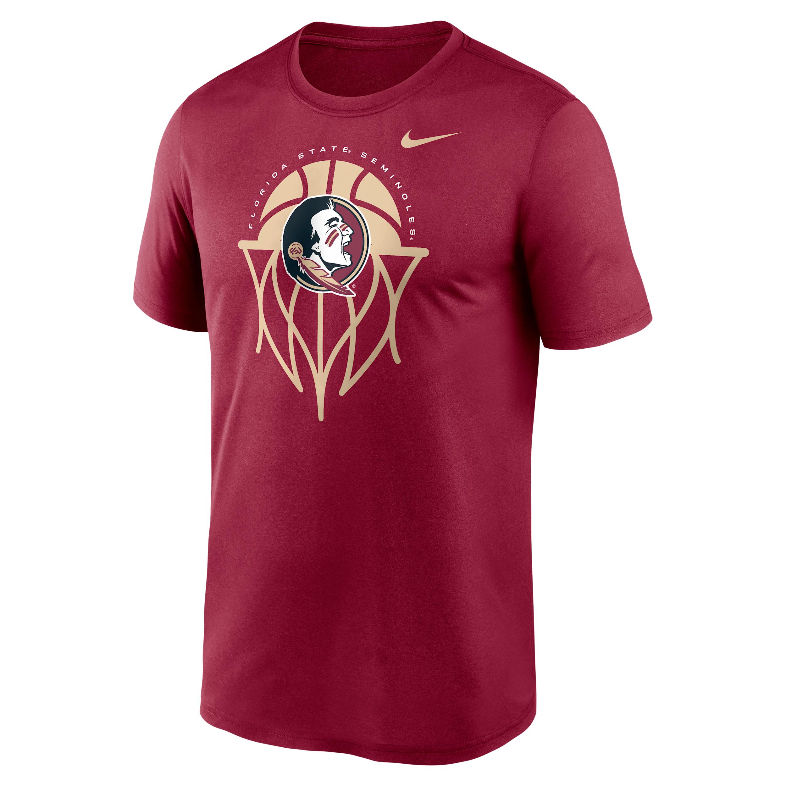 Florida State Legend Basketball Icon Nike Men's Dri-FIT College T-Shirt by NIKE