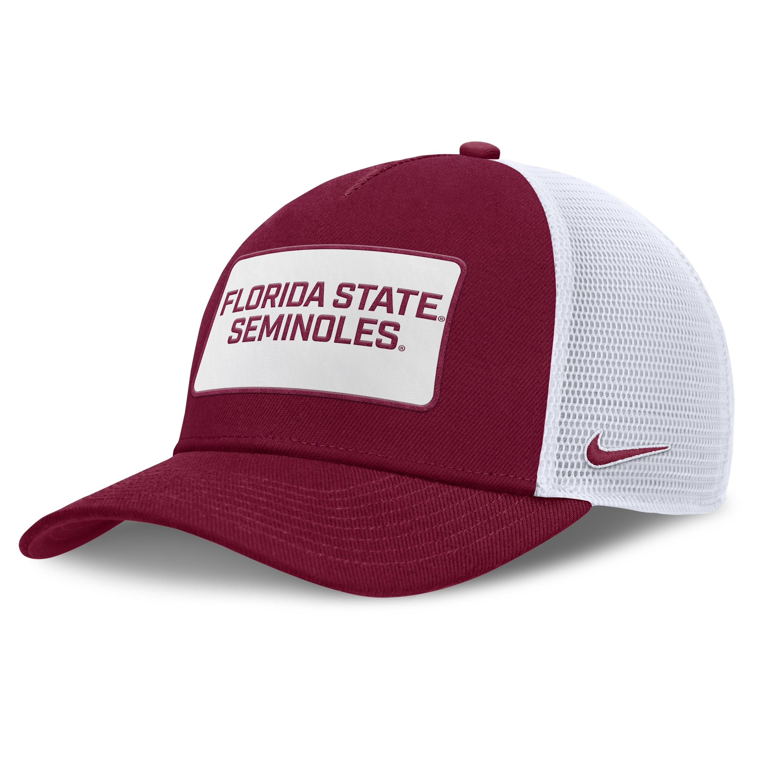 Florida State On-Field Rise Nike Men's College Trucker Adjustable Hat by NIKE