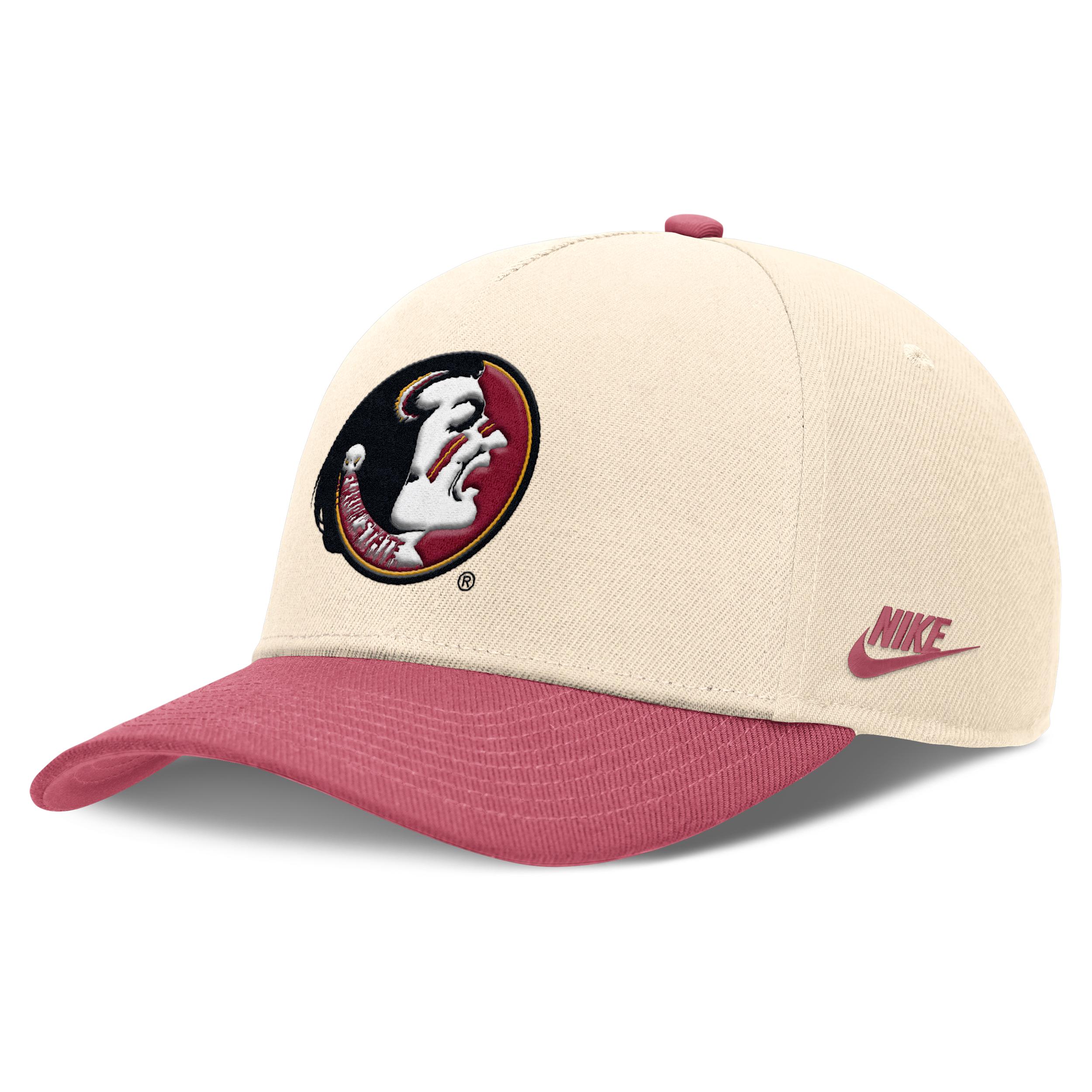 Florida State Primetime Rise Academic Nike Men's Dri-FIT College Adjustable Hat by NIKE