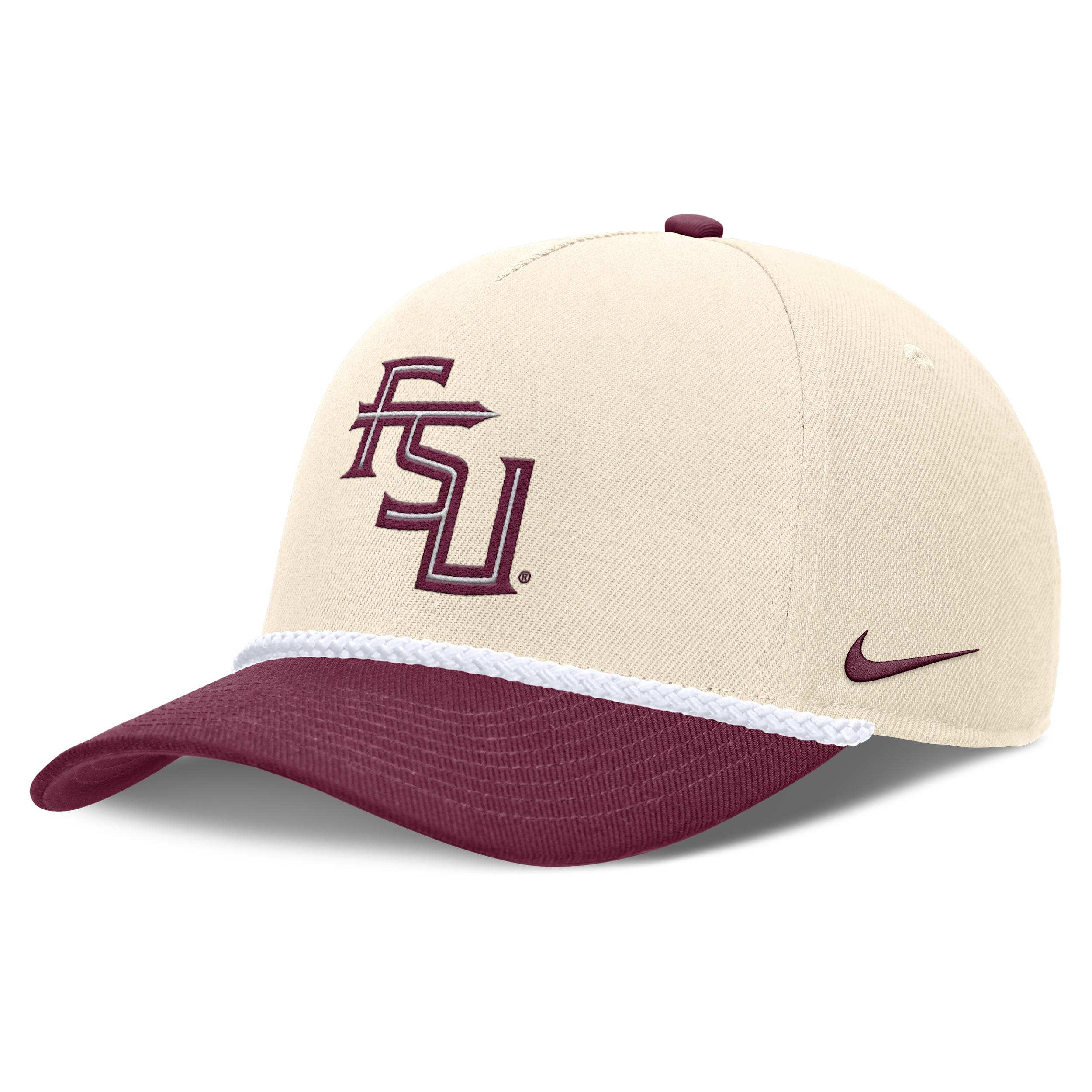 Florida State Primetime Rope 2-Tone Rise Nike Unisex College Adjustable Hat by NIKE