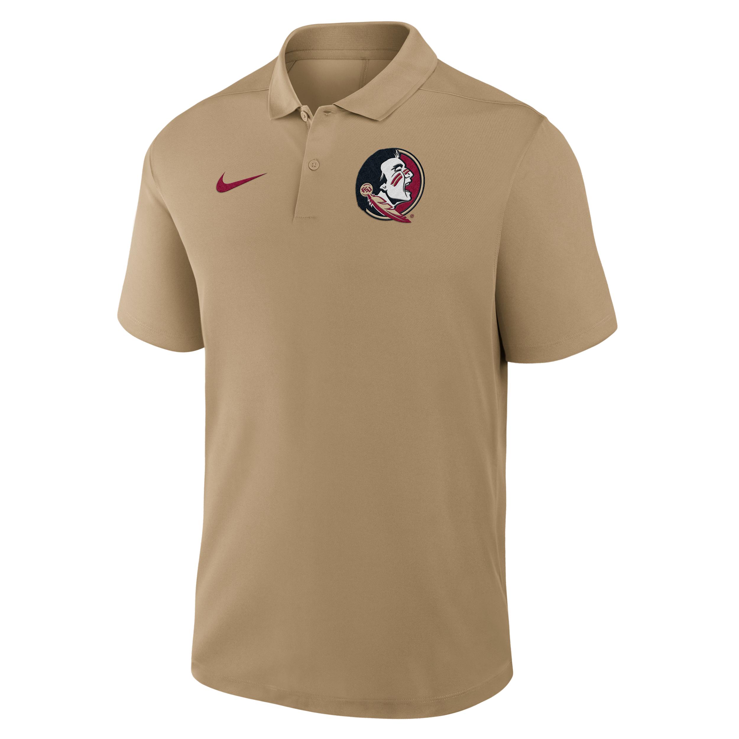 Florida State Primetime Victory Primary Logo Nike Men's Dri-FIT College Polo by NIKE