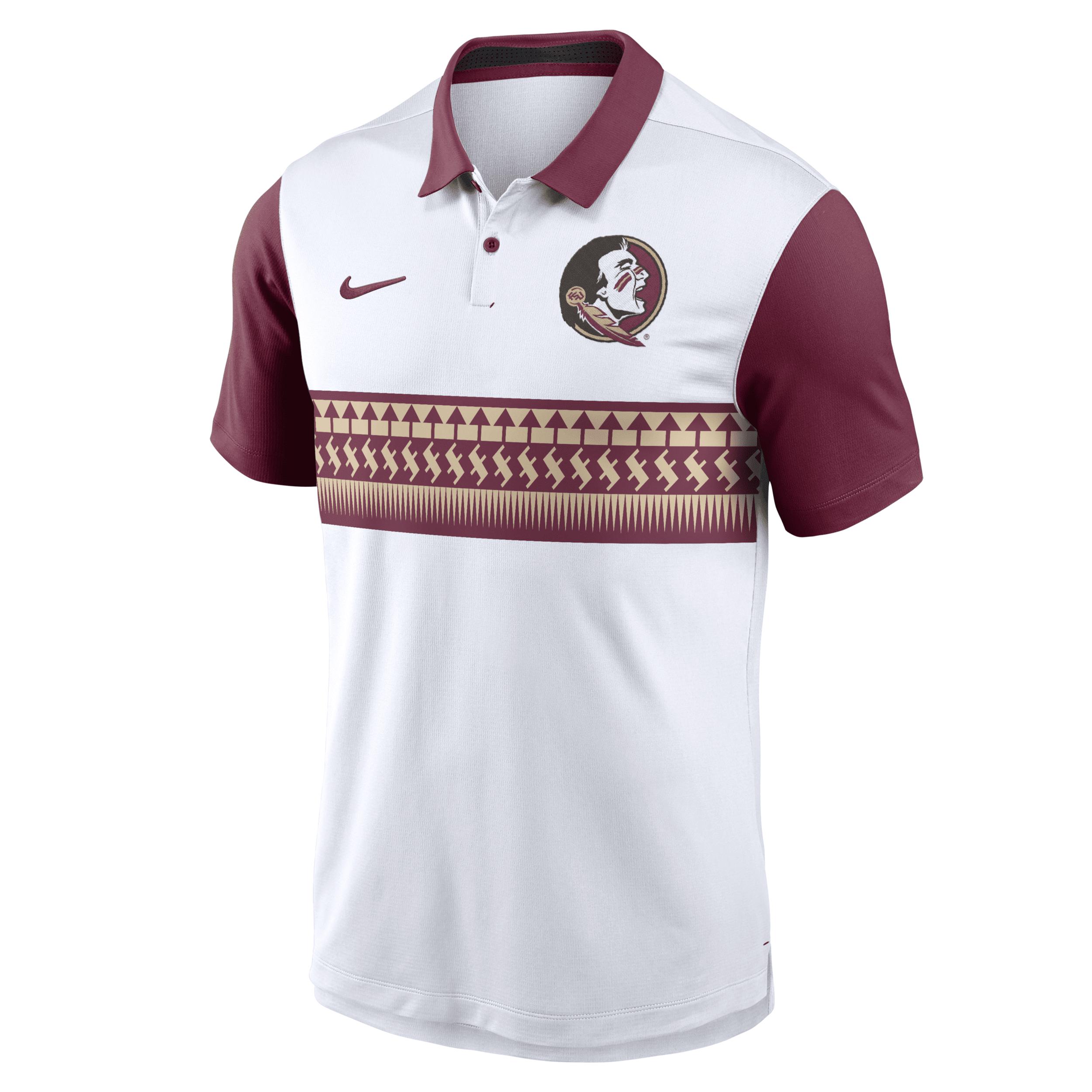 Florida State Seminoles Primetime Campus Vapor Nike Men's Dri-FIT College Polo by NIKE