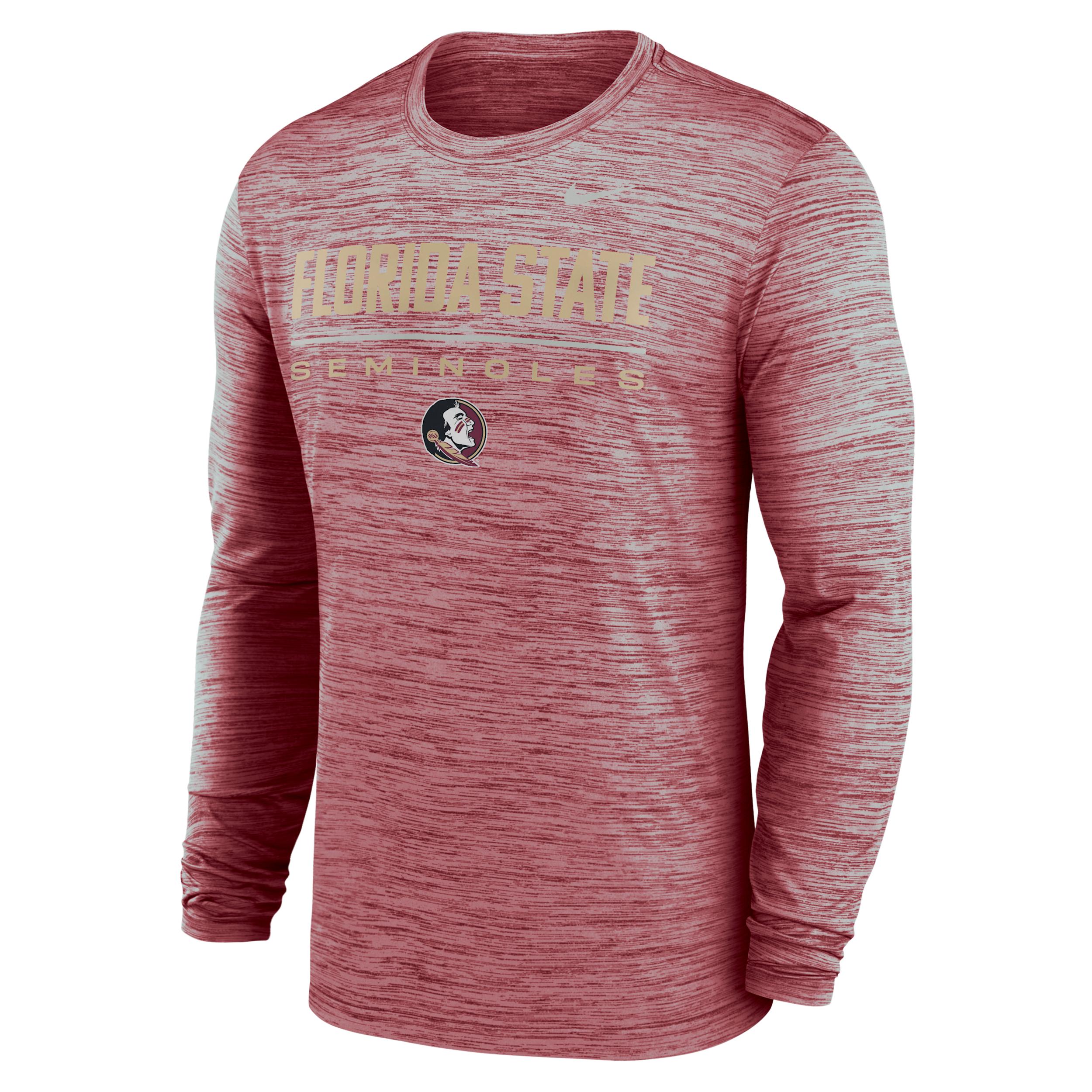 Florida State Sideline Velocity Nike Men's Dri-FIT College T-Shirt by NIKE