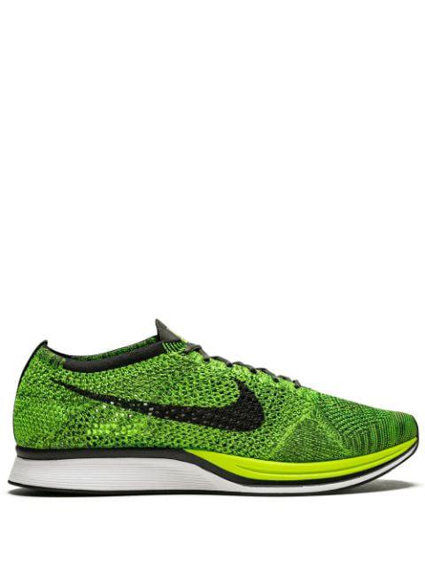 Flyknit Racer "Volt" sneakers by NIKE
