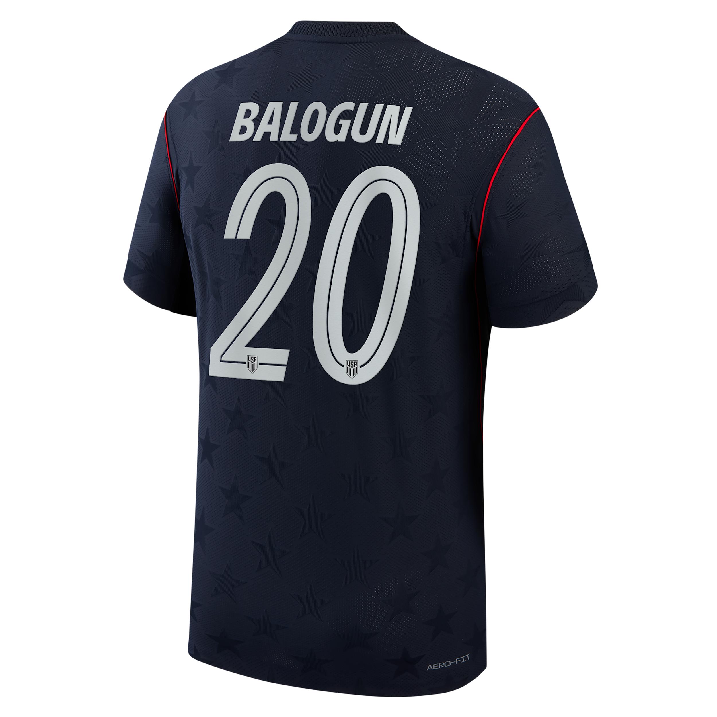 Folarin Balogun USMNT 2026 Match Away Nike Men's Dri-FIT ADV Soccer Jersey by NIKE