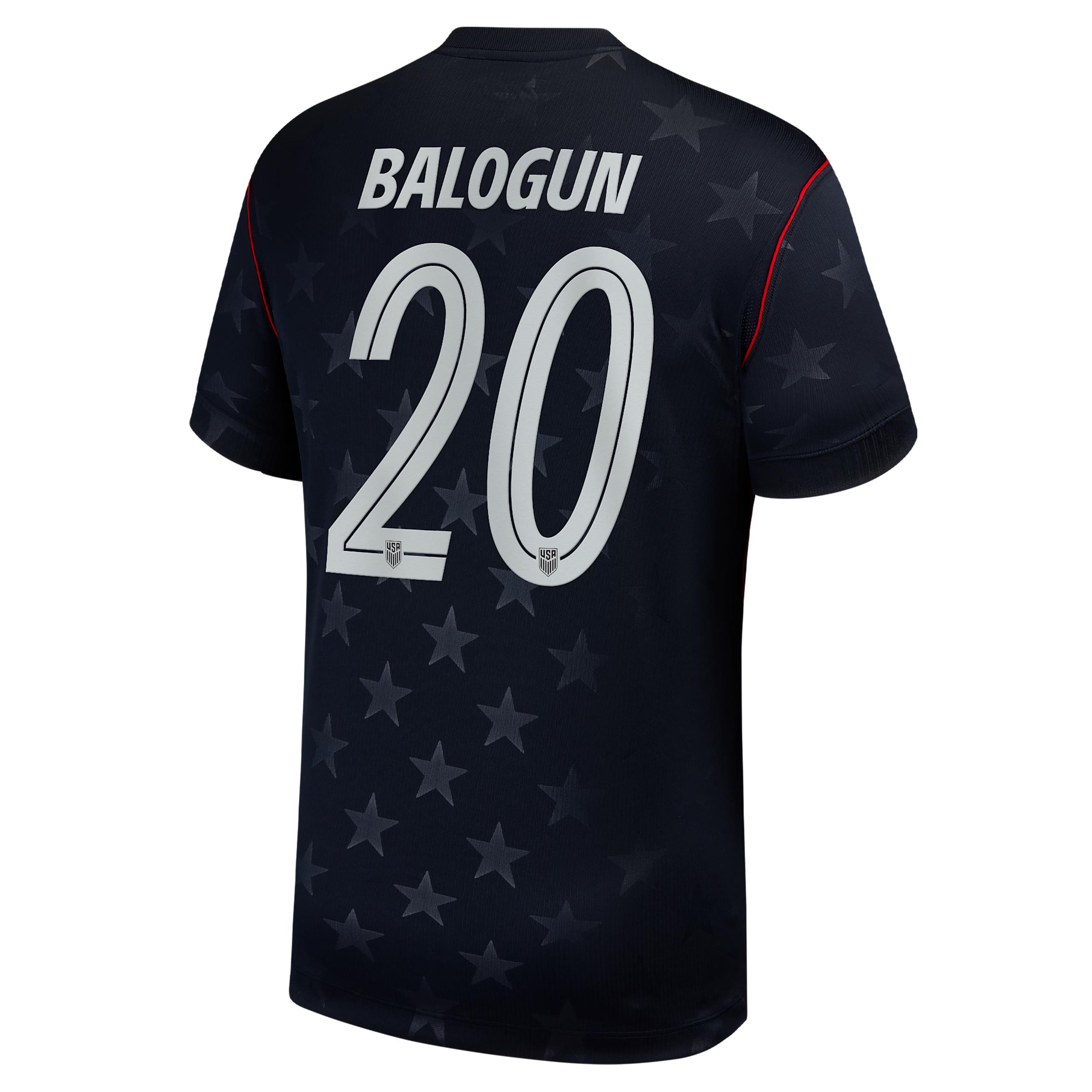 Folarin Balogun USMNT 2026 Stadium Away Nike Men's Dri-FIT Soccer Jersey by NIKE