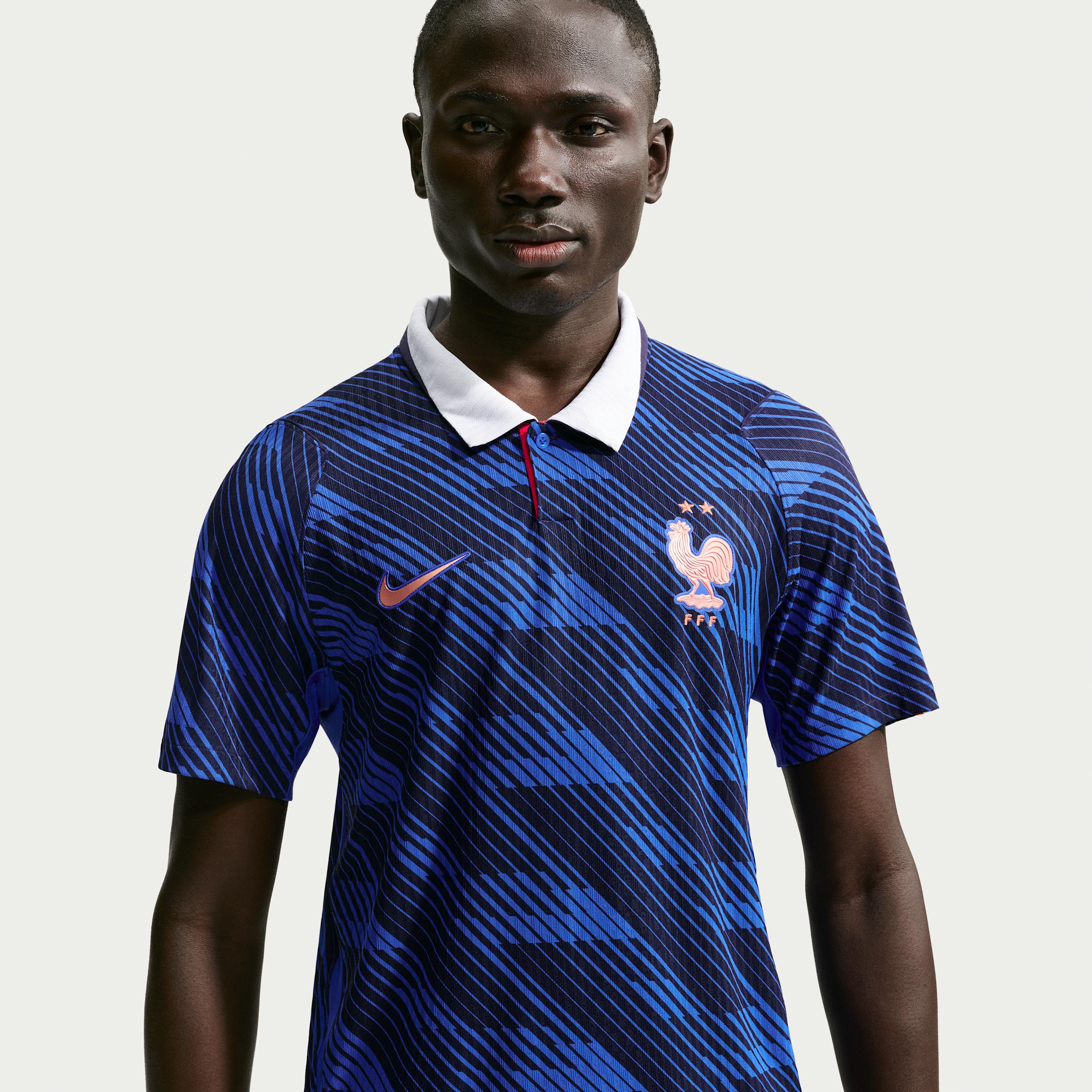 France National Team 2026 Match Home Nike Men's Aero-FIT Soccer Jersey by NIKE