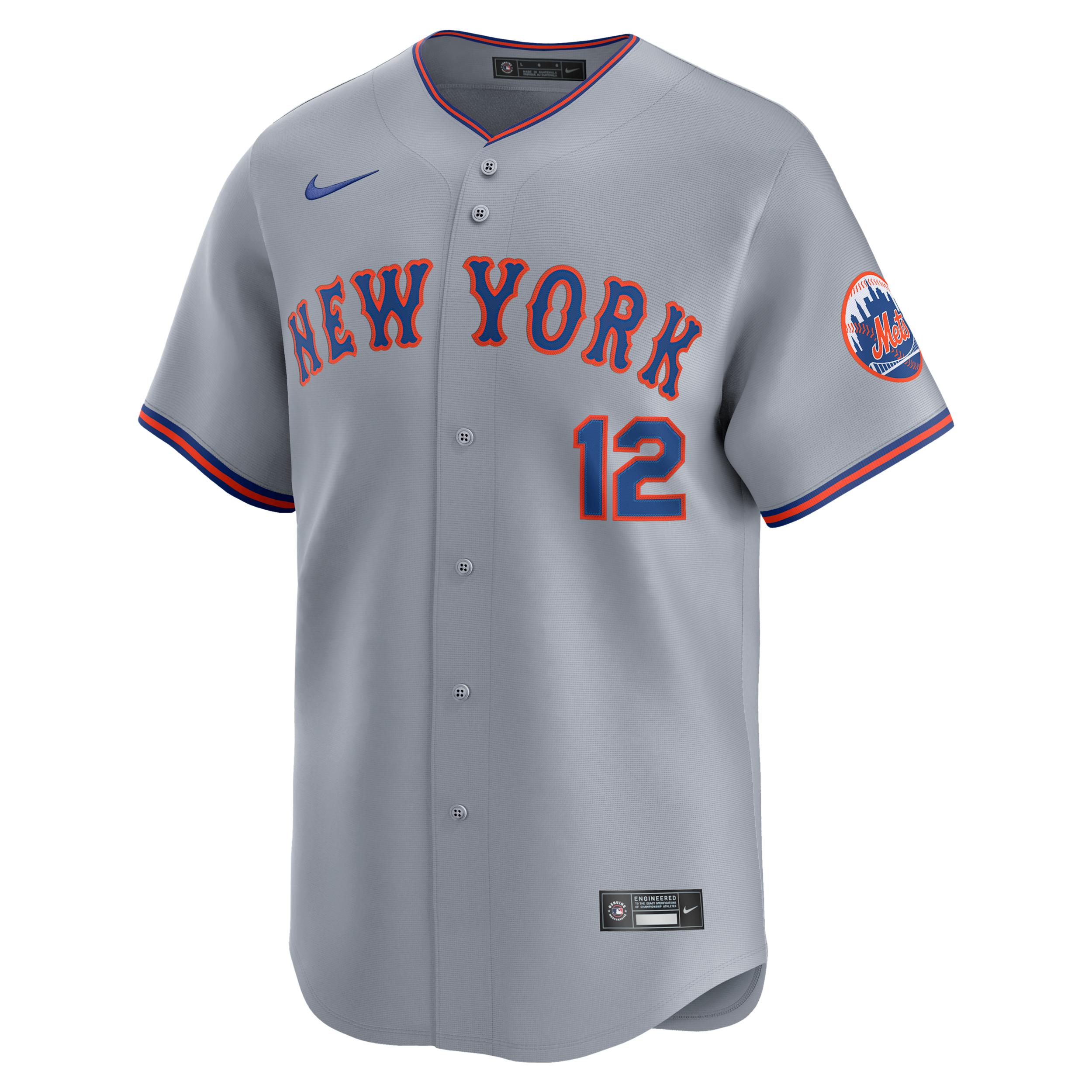 Francisco Lindor New York Mets Nike Men's Dri-FIT ADV MLB Limited Jersey by NIKE