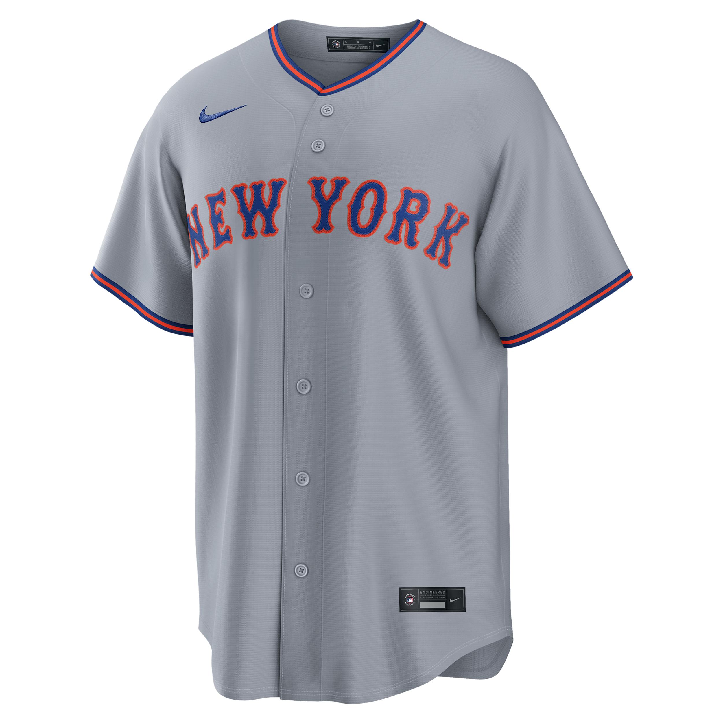 Francisco Lindor New York Mets Nike Men's MLB Replica Jersey by NIKE