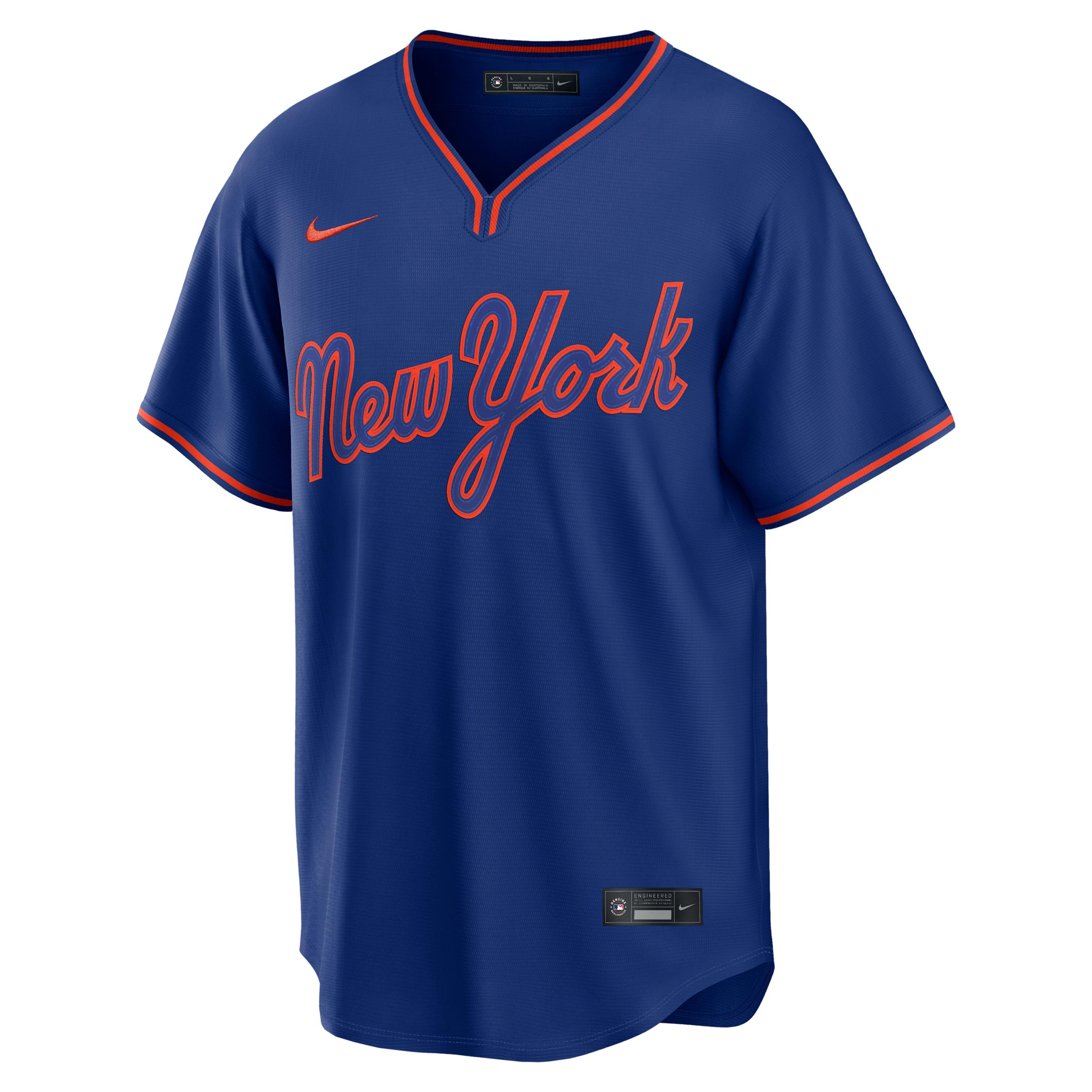 Francisco Lindor New York Mets Nike Men's MLB Replica Jersey by NIKE