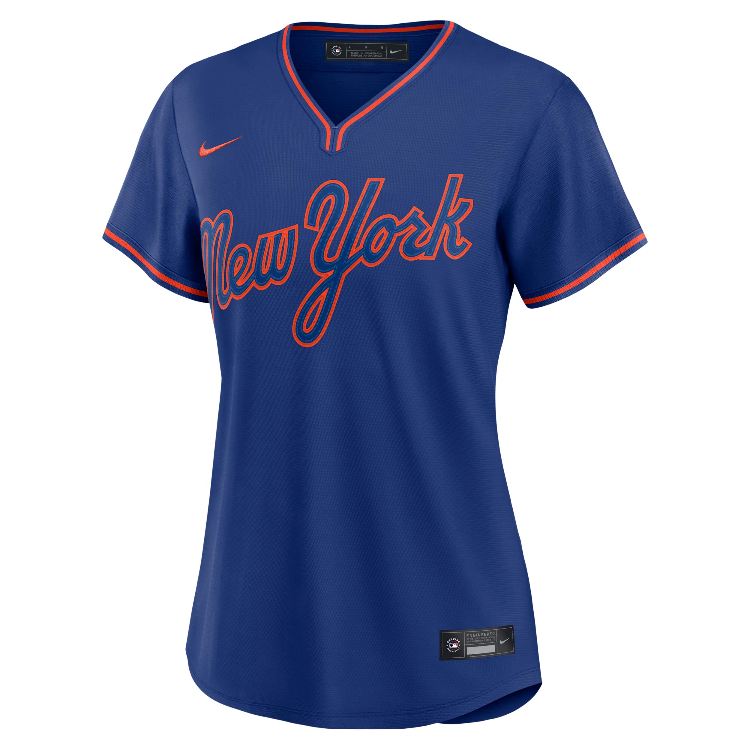 Francisco Lindor New York Mets Nike Women's MLB Replica Jersey by NIKE