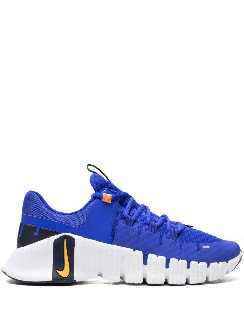 Free Metcon 5 "Racer Blue Sundial" sneakers by NIKE