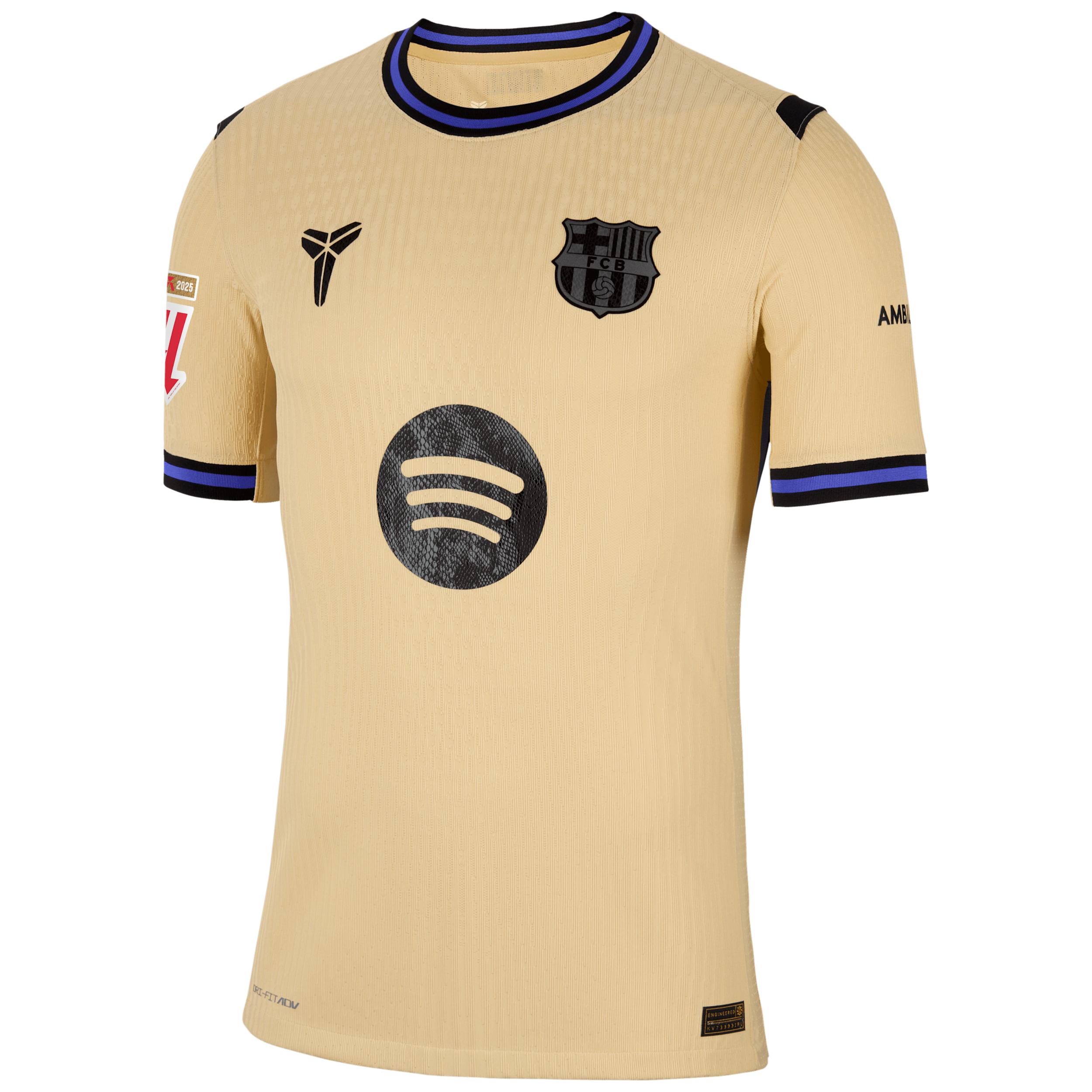 Frenkie de Jong Barcelona 2025/26 Match Away Nike Men's Dri-FIT ADV Soccer Jersey by NIKE Frenkie de Jong Barcelona 2025/26 Match Away Nike Men's Dri-FIT ADV Soccer Jersey by NIKE