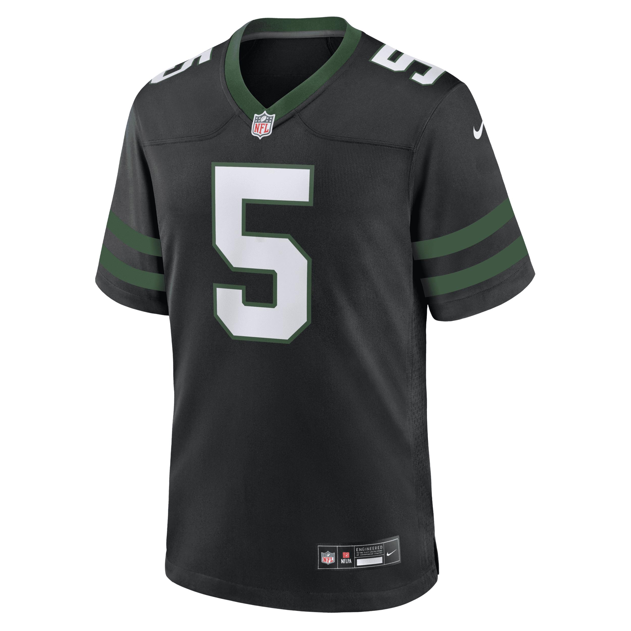 Garrett Wilson New York Jets Nike Men's NFL Game Football Jersey by NIKE