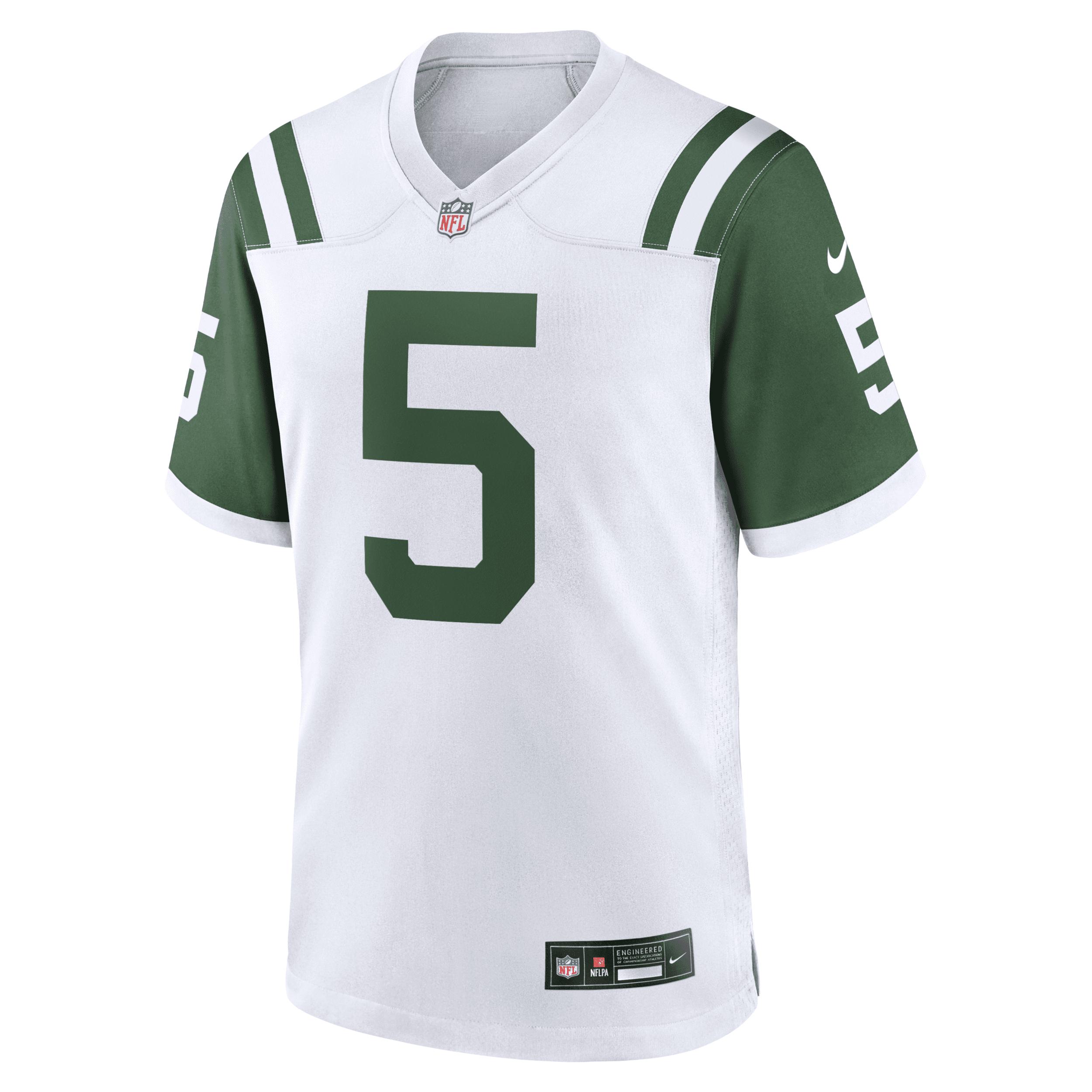 Garrett Wilson New York Jets Nike Men's NFL Game Football Jersey by NIKE