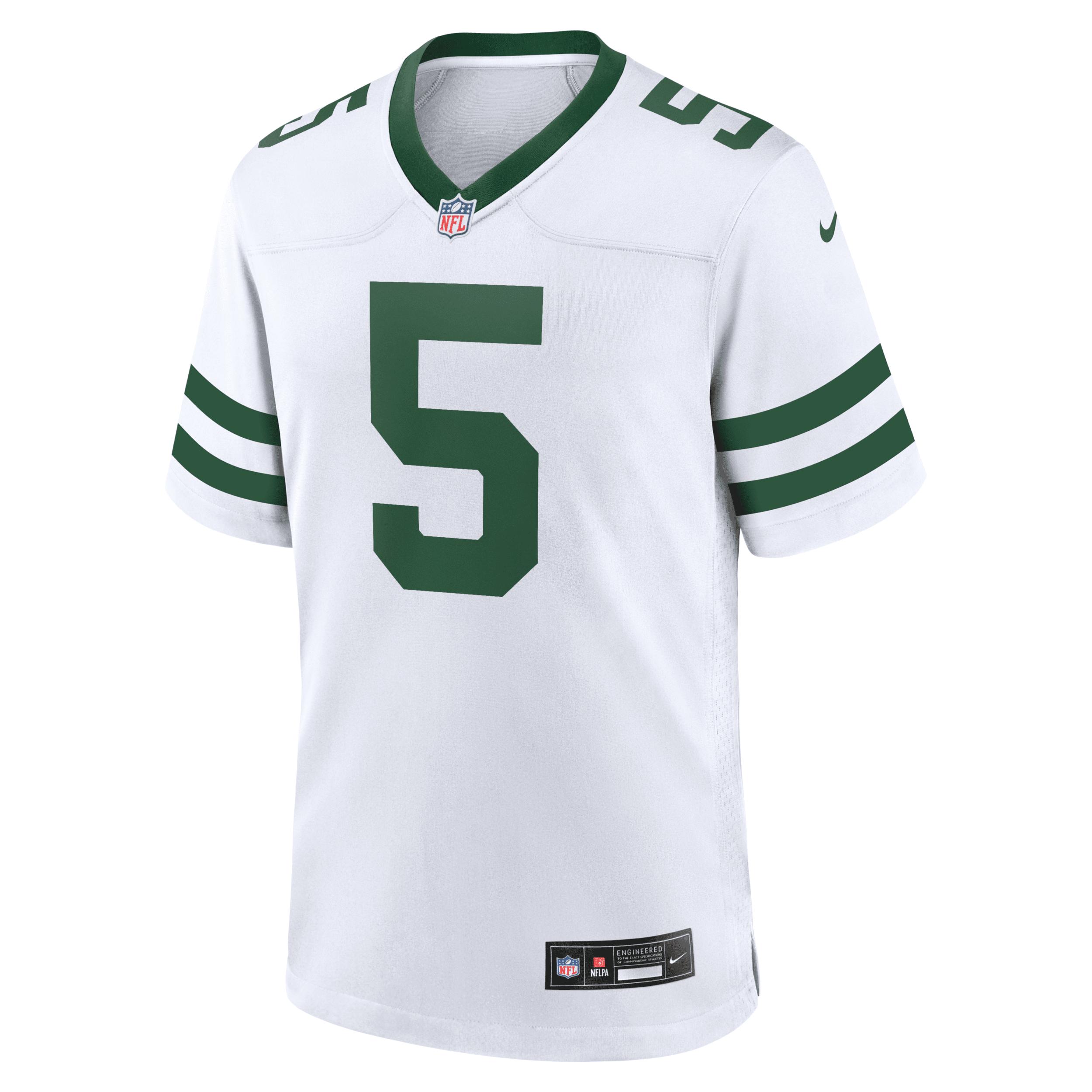 Garrett Wilson New York Jets Nike Men's NFL Game Football Jersey by NIKE