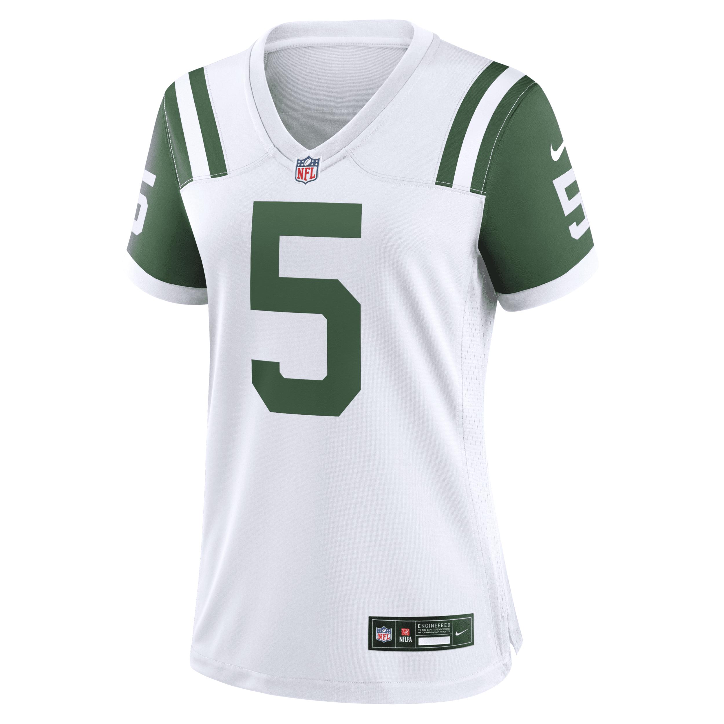 Garrett Wilson New York Jets Nike Women's NFL Game Football Jersey by NIKE