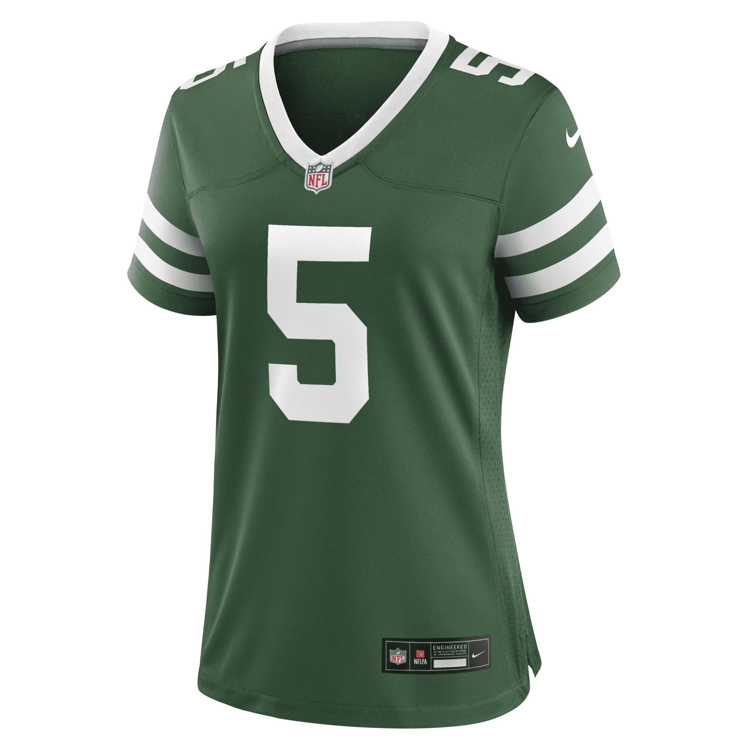 Garrett Wilson New York Jets Nike Women's NFL Game Football Jersey by NIKE