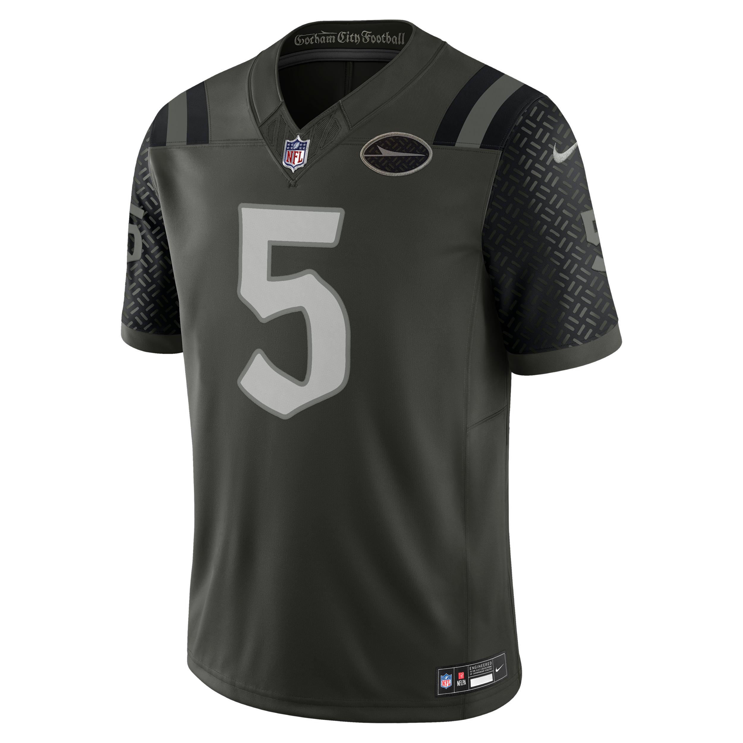 Garrett Wilson New York Jets Rivalries Collection Nike Men's Dri-FIT NFL Limited Jersey by NIKE