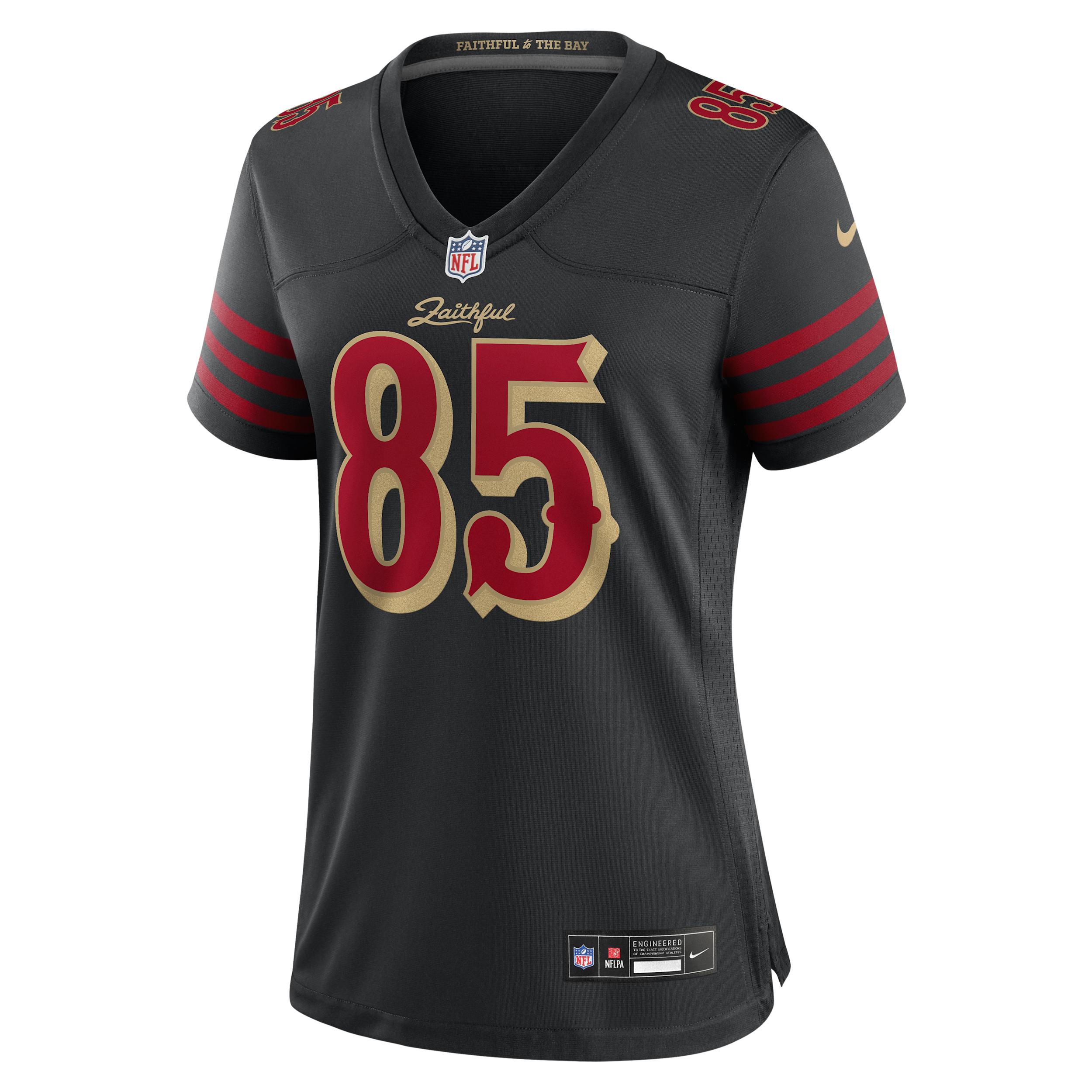 George Kittle San Francisco 49ers Rivalries Collection Womenâs Nike Women's NFL Game Jersey by NIKE