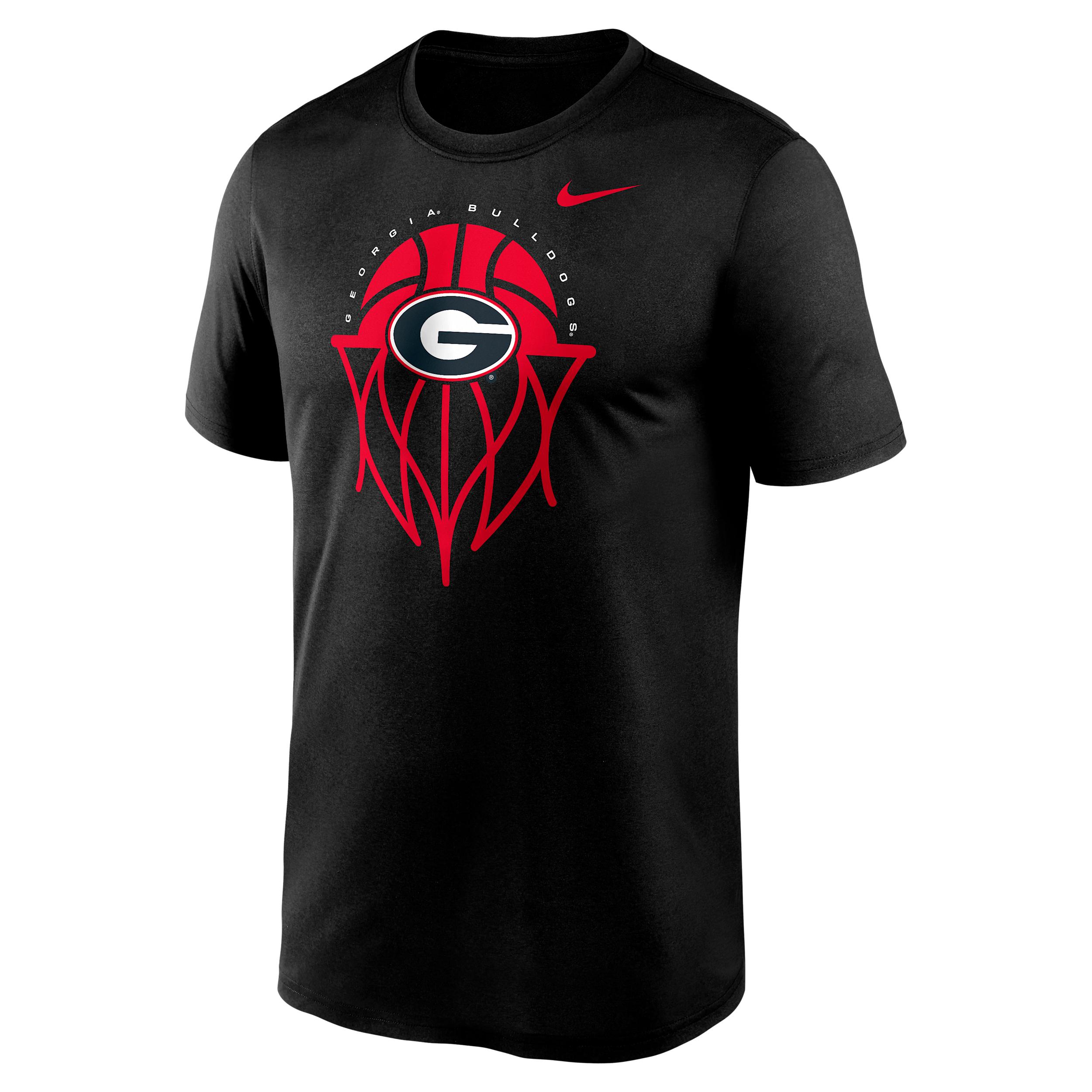 Georgia Legend Basketball Icon Nike Men's Dri-FIT College T-Shirt by NIKE