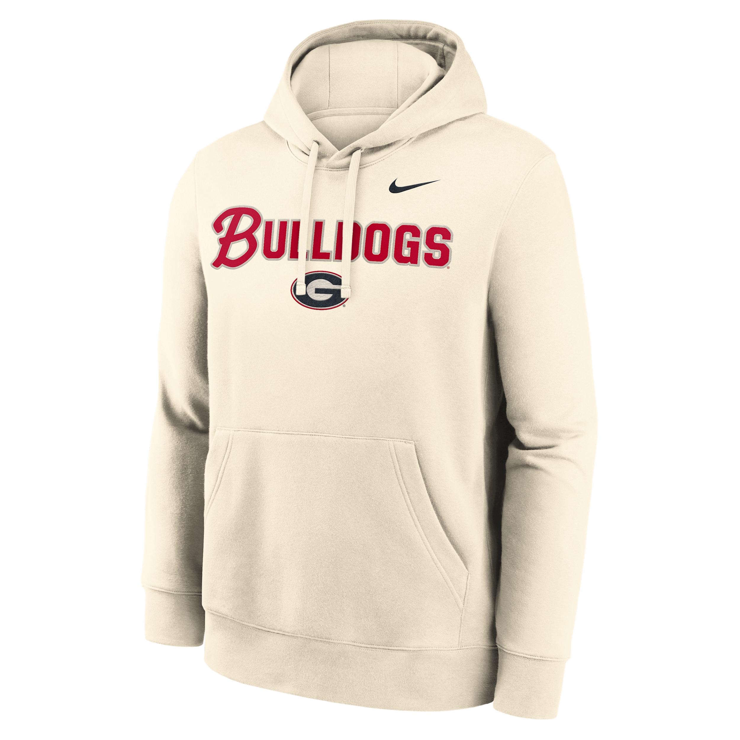 Georgia Primetime Club Nike Men's College Pullover Hoodie by NIKE