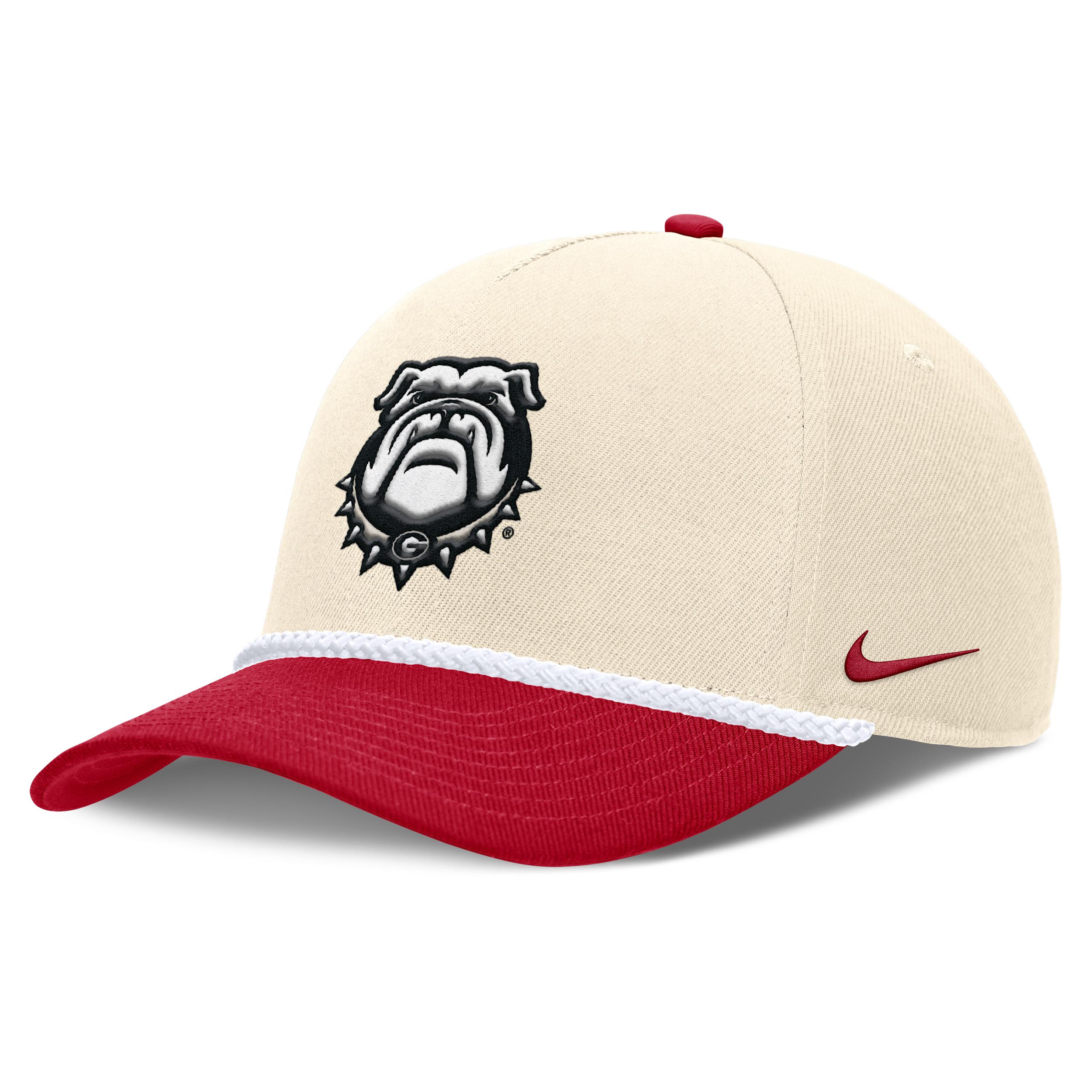 Georgia Primetime Rope 2-Tone Rise Nike Unisex College Adjustable Hat by NIKE