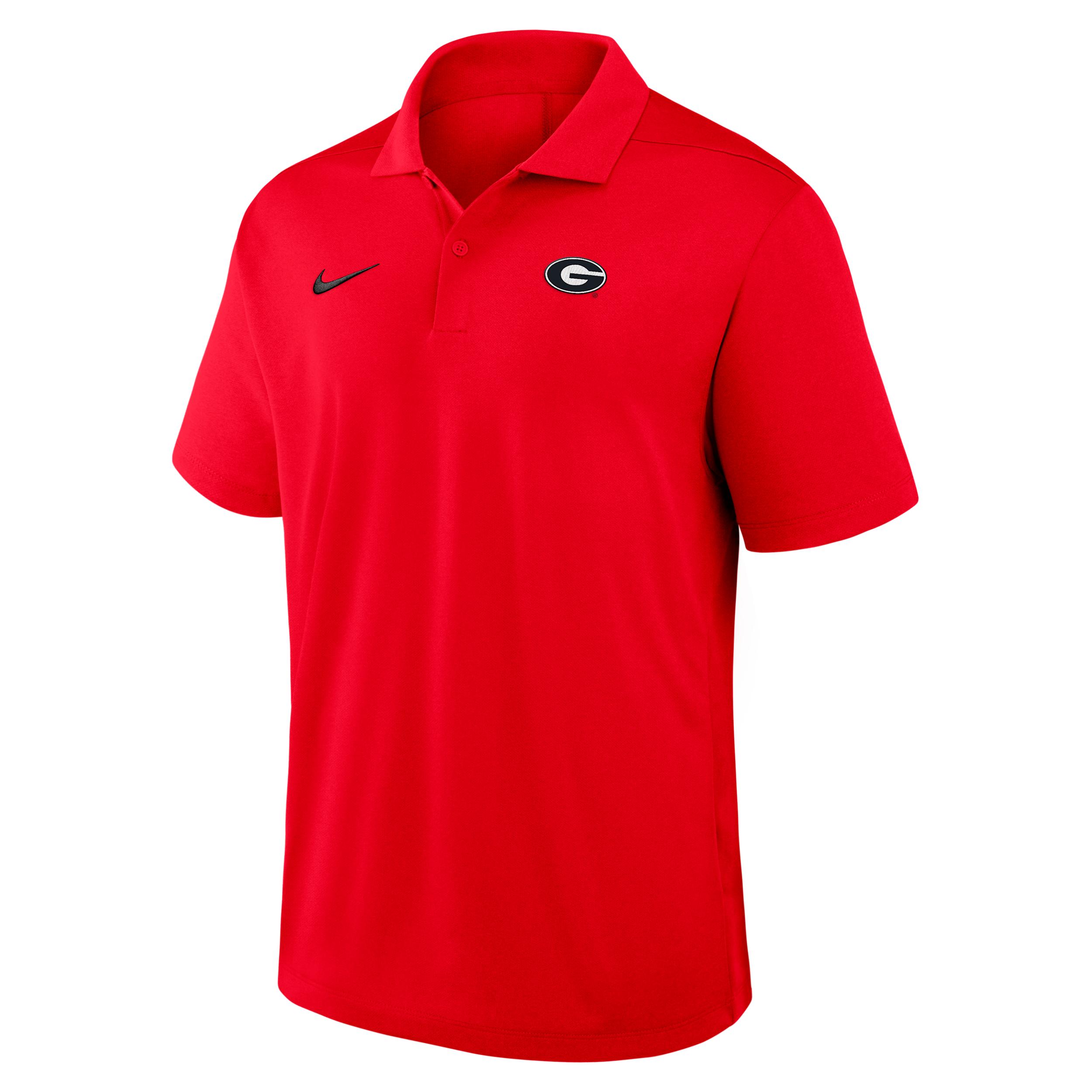 Georgia Primetime Victory Plus Nike Men's Dri-FIT College Polo by NIKE