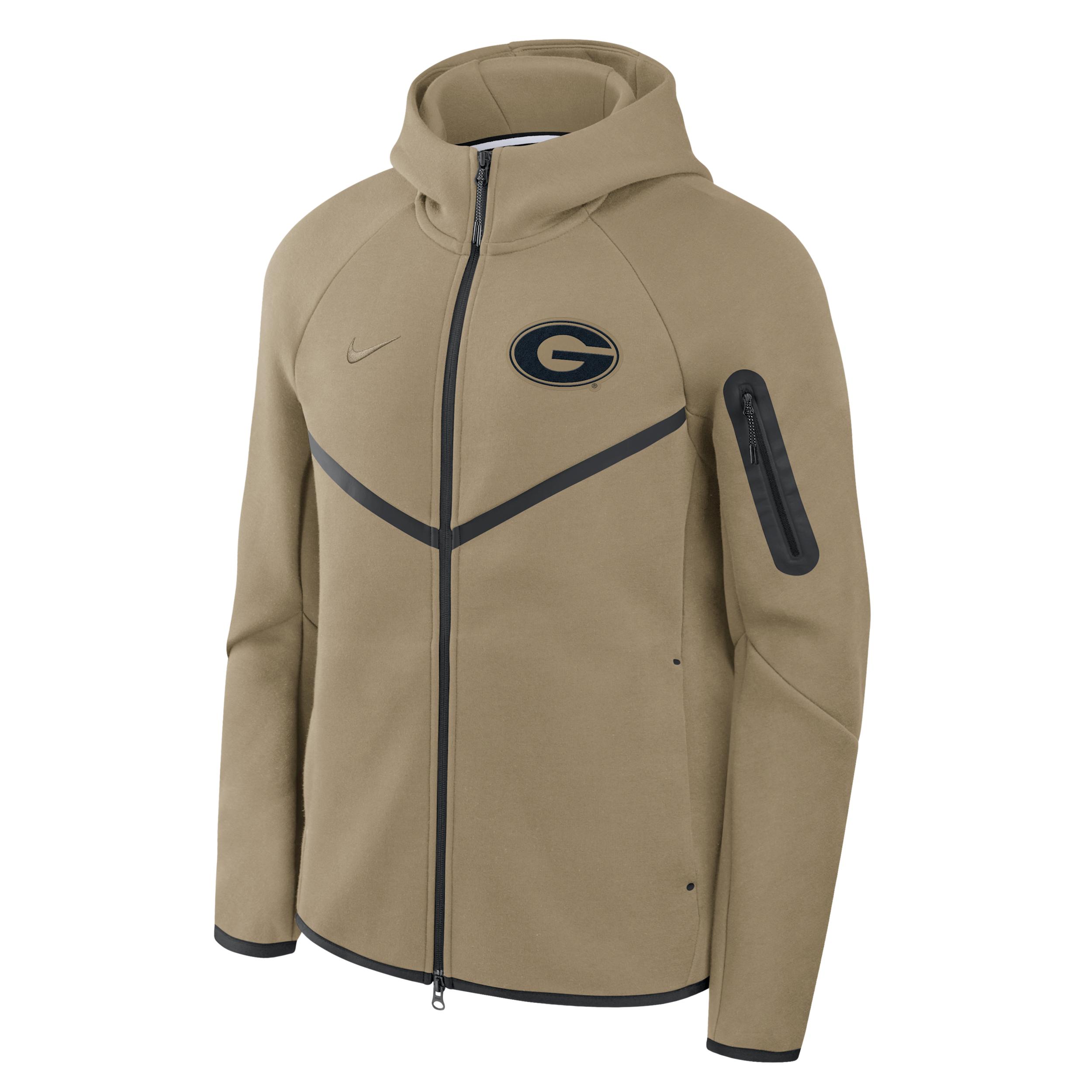 Georgia Tech Fleece Windrunner Nike Men's College Full-Zip Hooded Jacket by NIKE