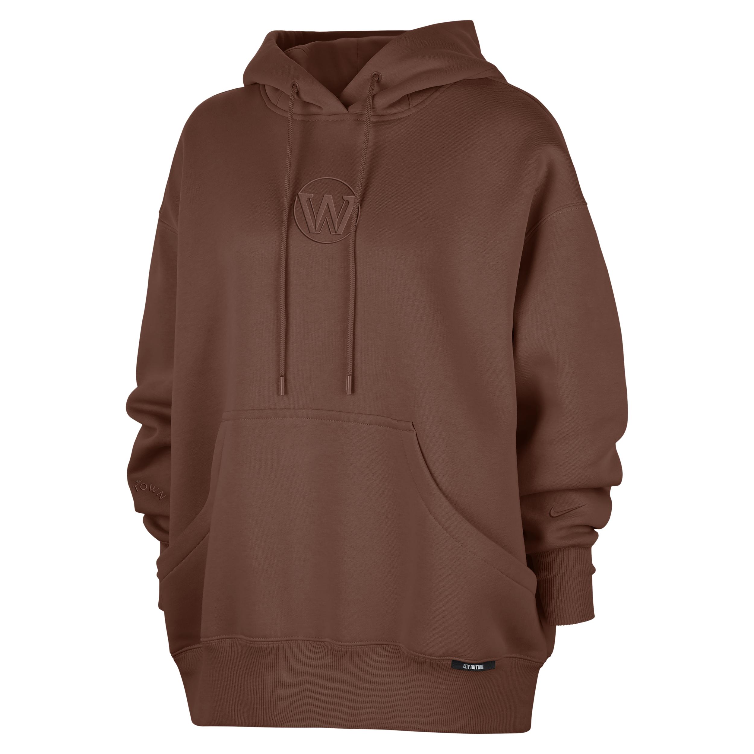 Golden State Warriors City Edition Nike Women's NBA Phoenix Fleece Premium Hoodie by NIKE