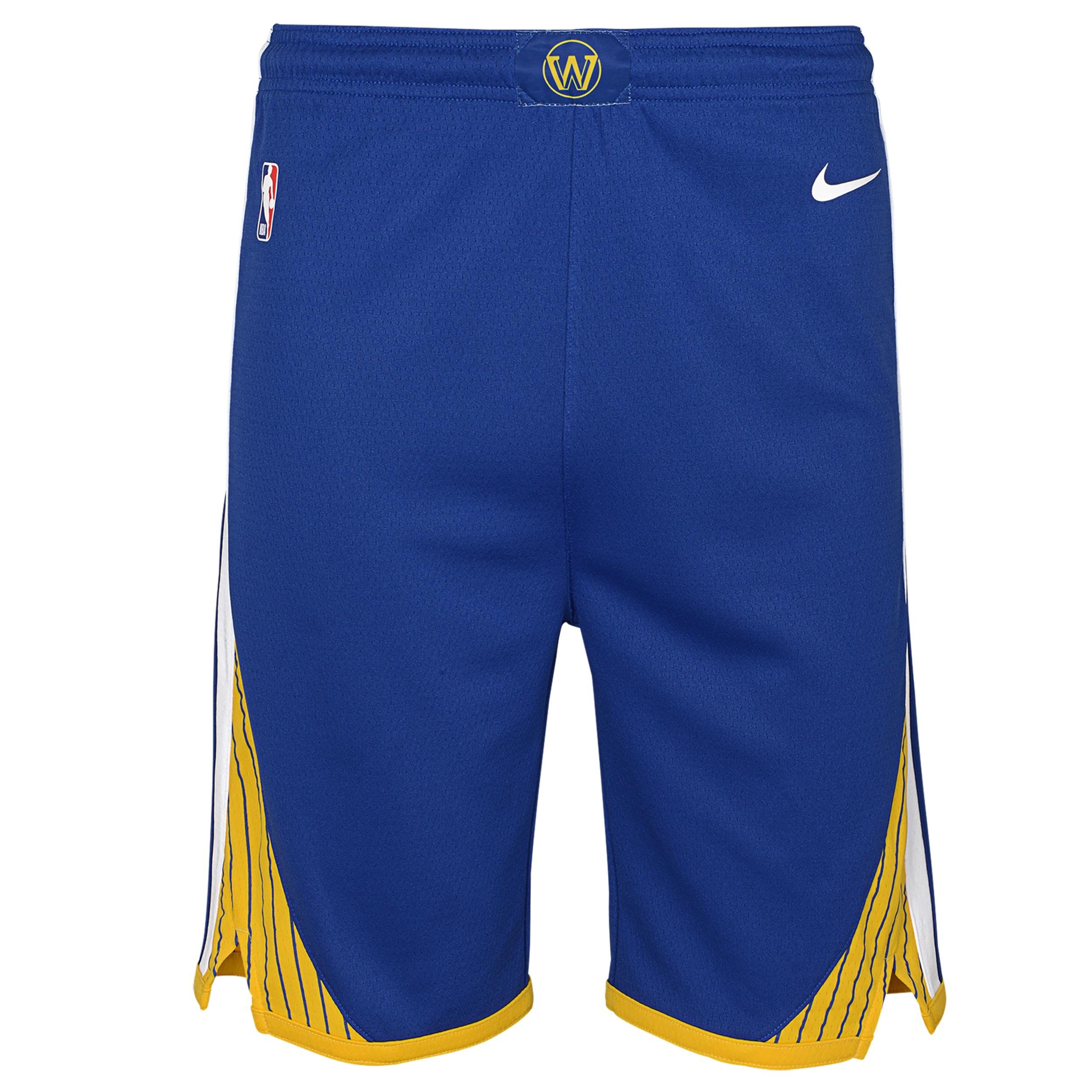 Golden State Warriors Icon Edition Big Kids' Nike Dri-FIT NBA Swingman Shorts by NIKE