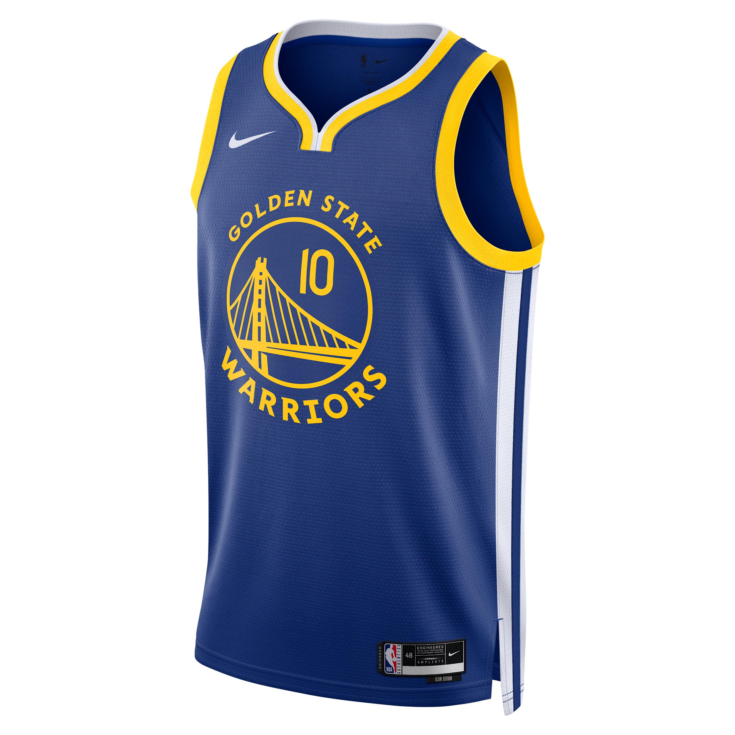 Golden State Warriors Icon Edition Nike Men's Dri-FIT NBA Swingman Jersey by NIKE