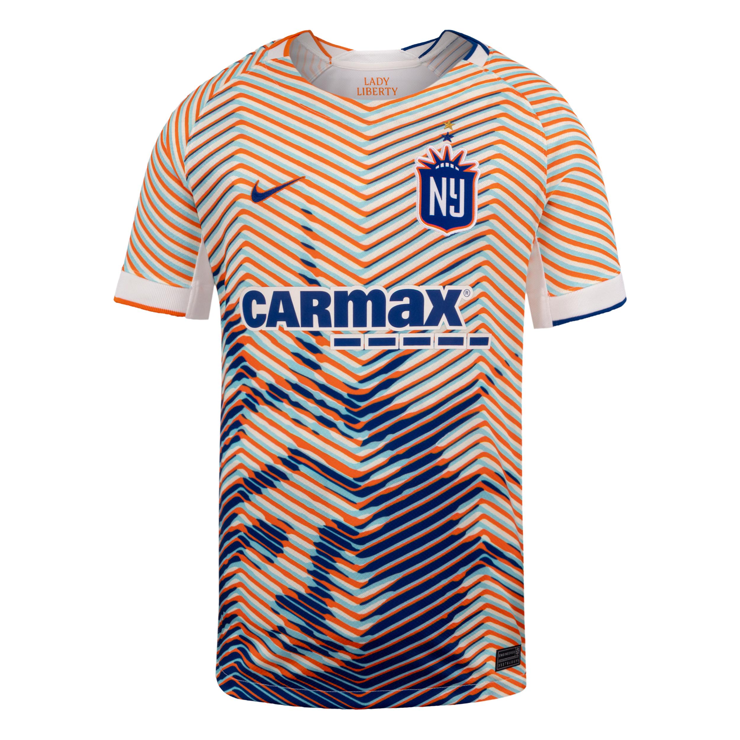 Gotham FC Stadium Away Big Kids' Nike Dri-FIT NWSL Replica Jersey by NIKE
