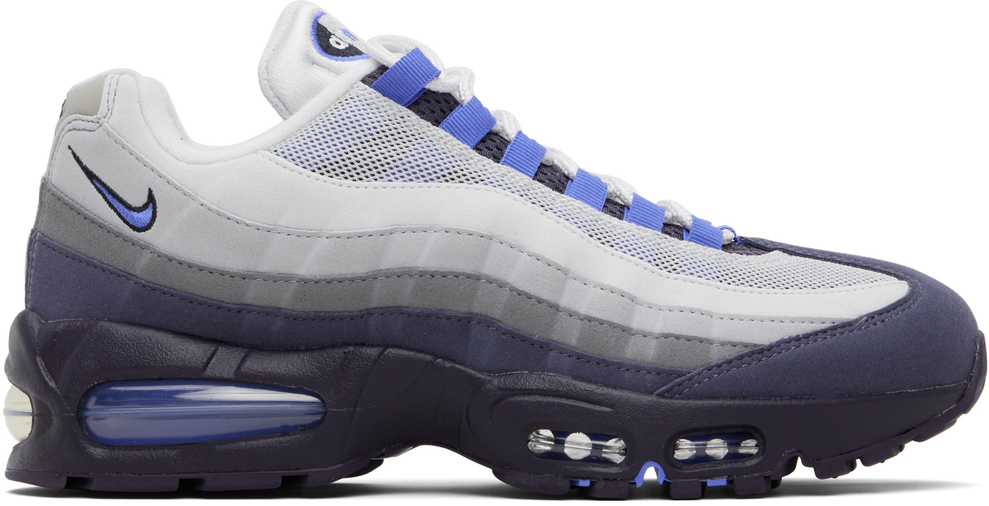 Gray Air Max 95 OG Sneakers by NIKE