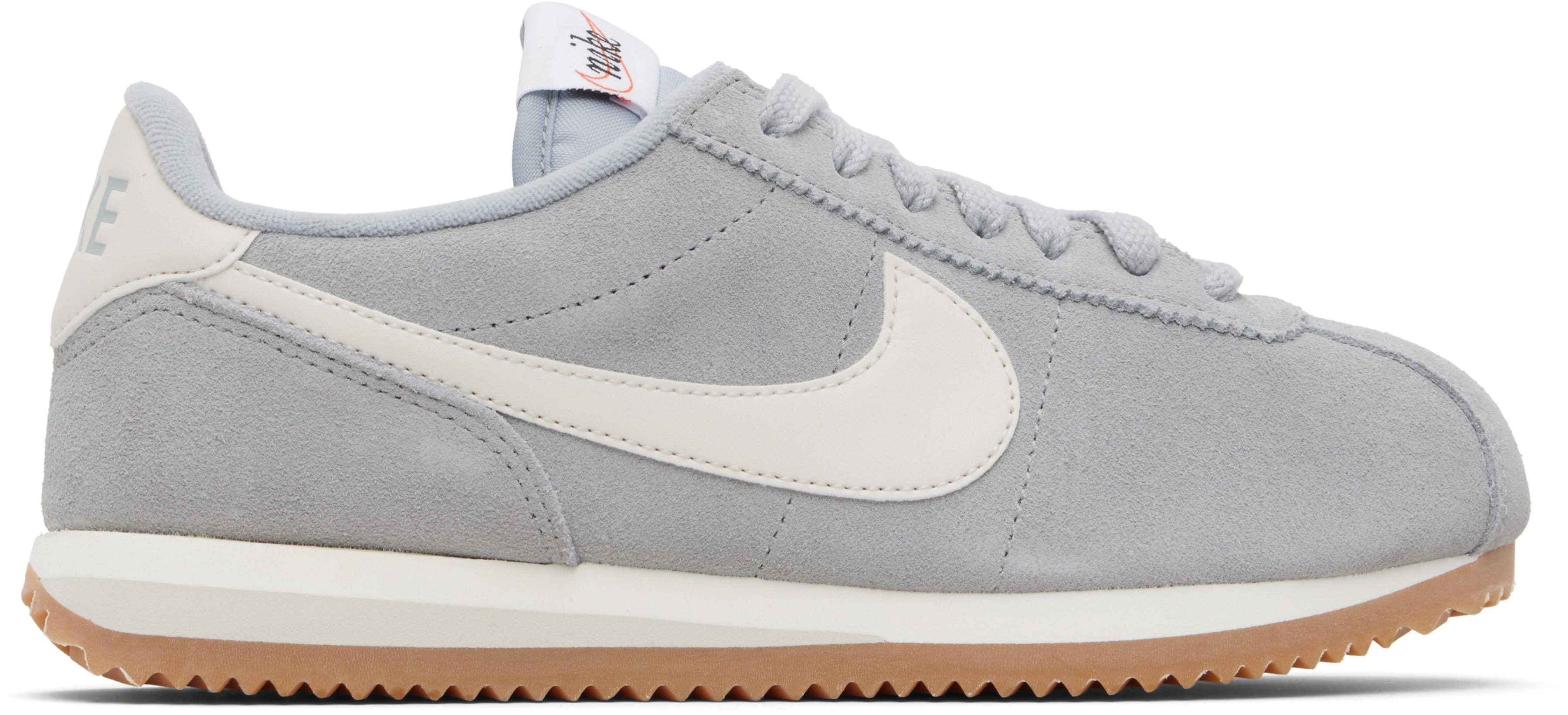 Gray Cortez Sneakers by NIKE