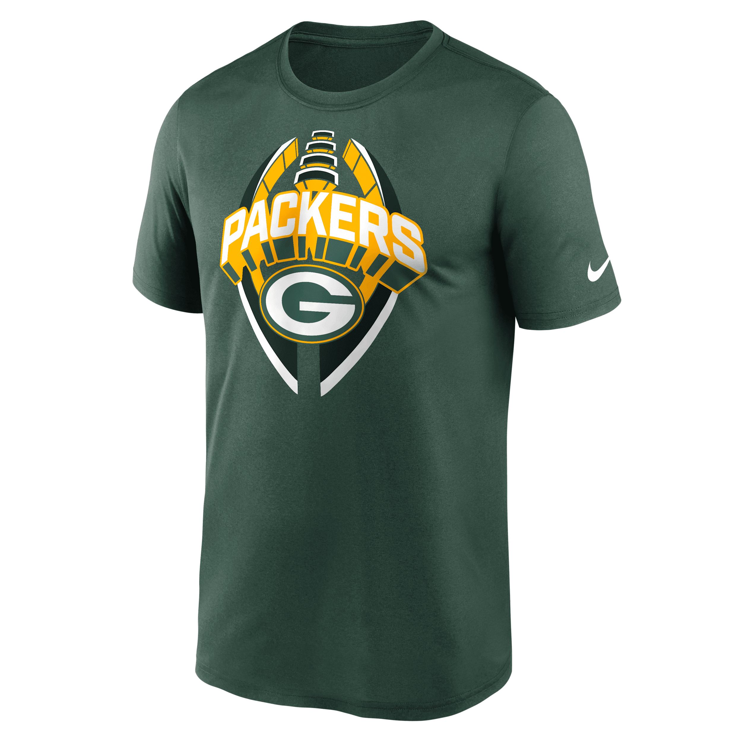 Green Bay Packers Legend Icon Menâs Nike Men's Dri-FIT NFL T-Shirt by NIKE