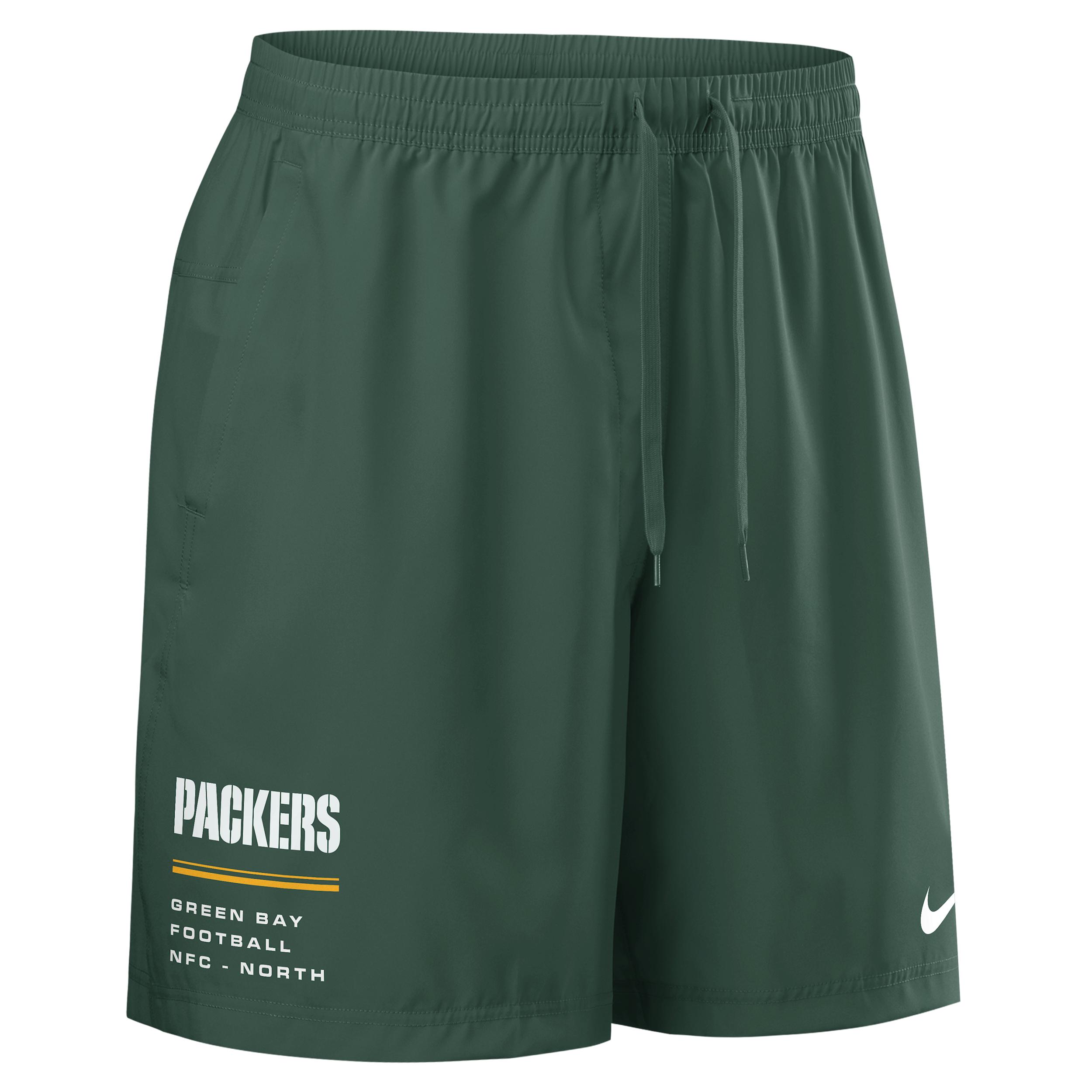 Green Bay Packers Nike Men's NFL Woven Shorts by NIKE