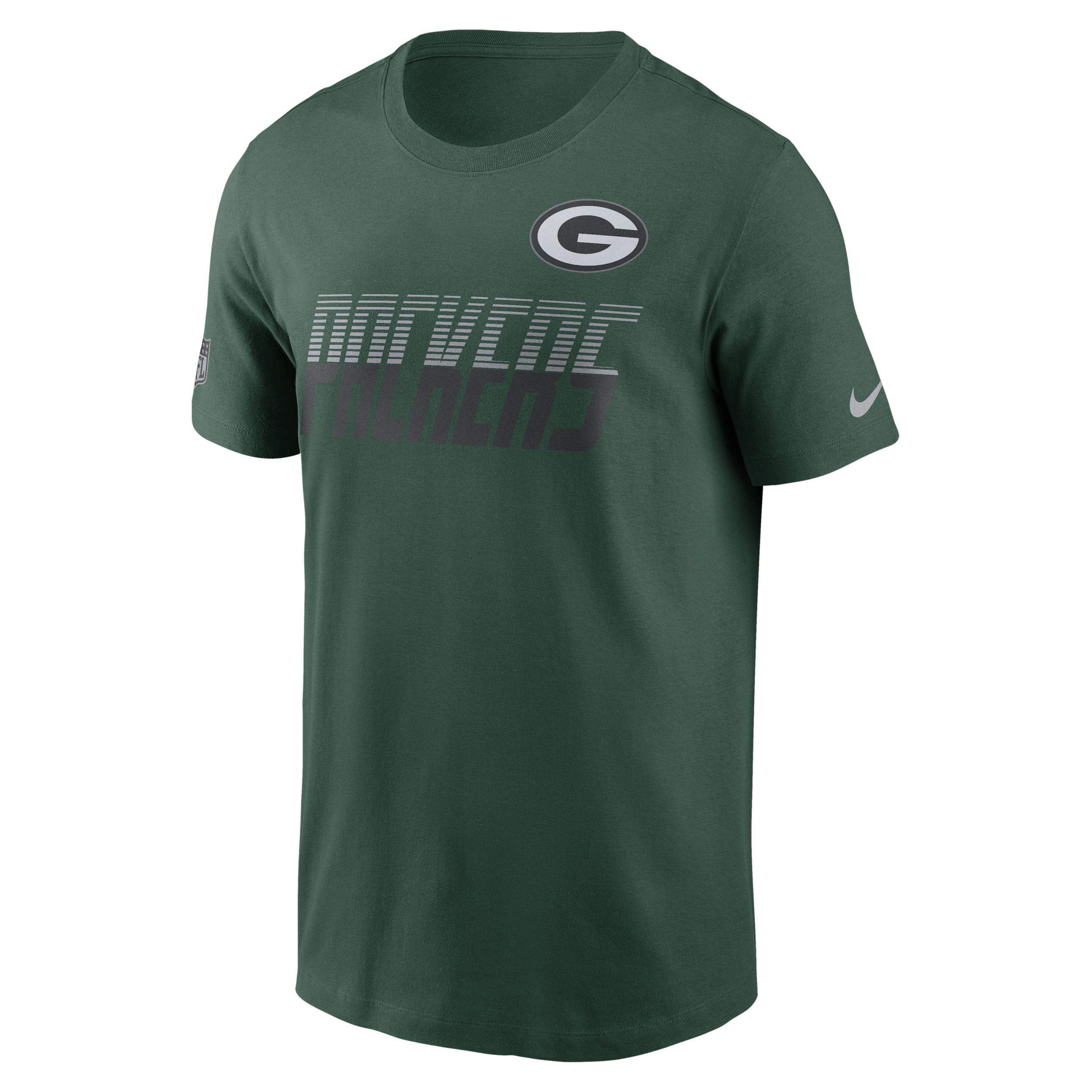 Green Bay Packers Sideline Team Issue Nike Men's Dri-FIT NFL T-Shirt by NIKE