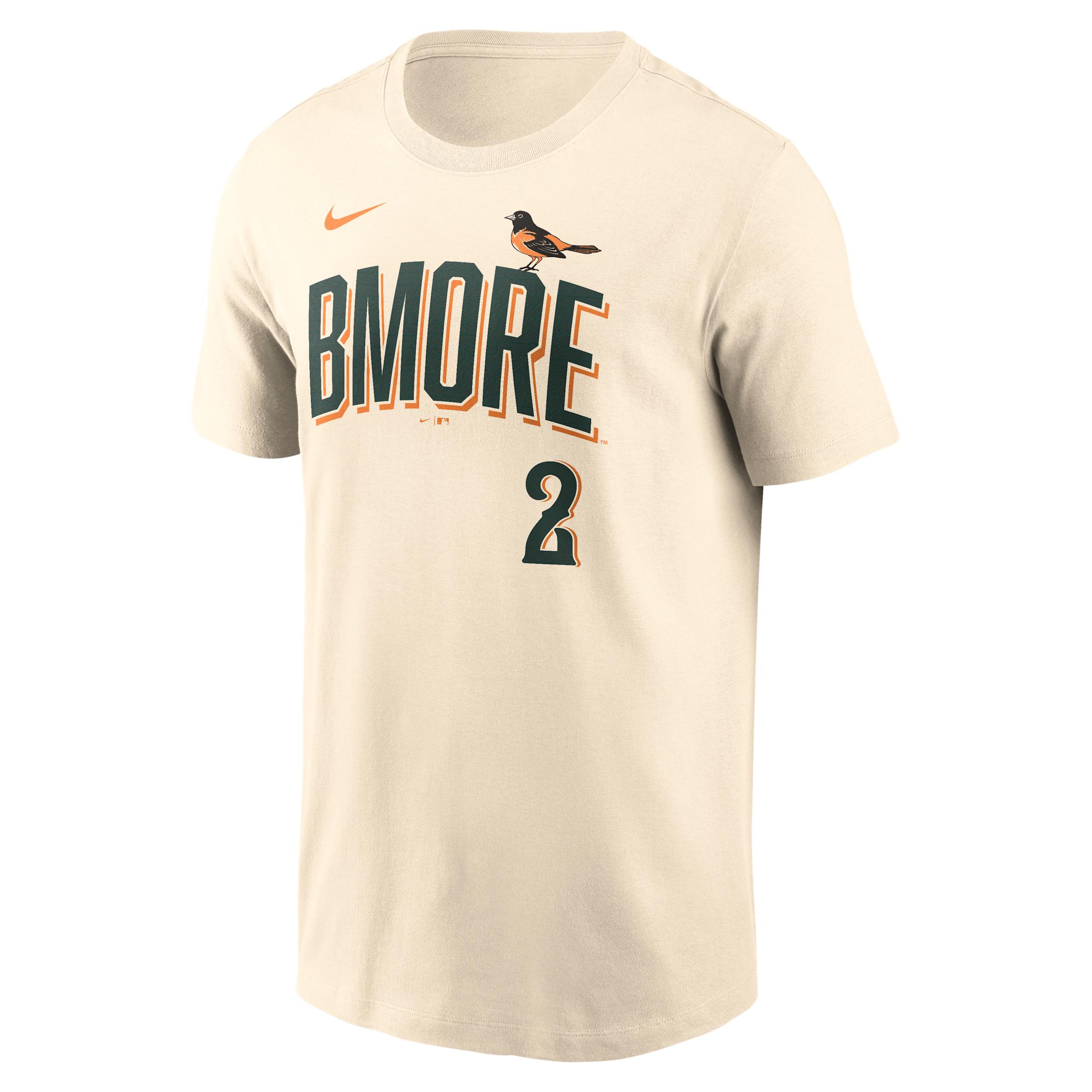 Gunnar Henderson Baltimore Orioles City Connect Nike Men's MLB T-Shirt by NIKE