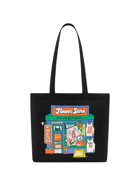 Heritage graphic-print tote bag by NIKE
