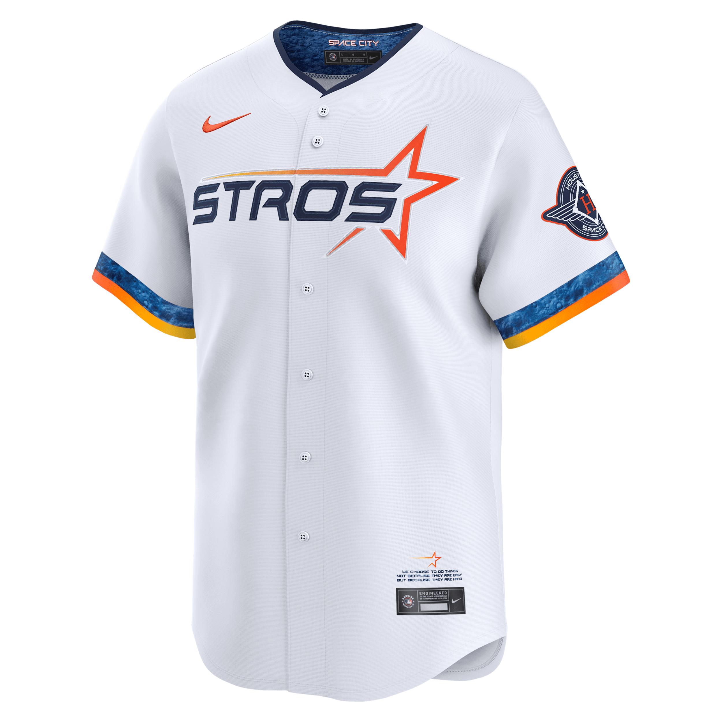 Houston Astros City Connect Menâs Nike Men's Dri-FIT ADV MLB Limited Jersey by NIKE