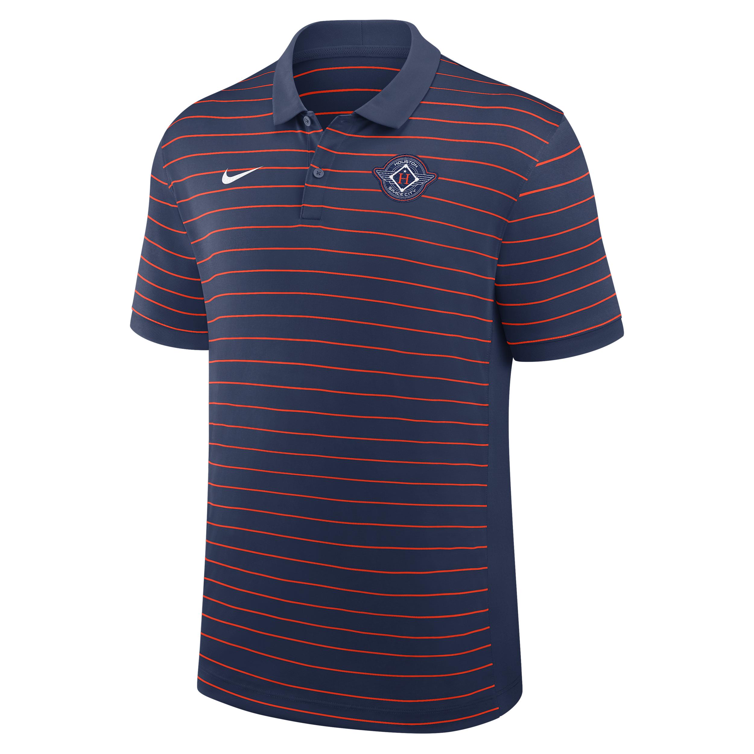Houston Astros City Connect Striped Victory Nike Men's Dri-FIT MLB Polo by NIKE