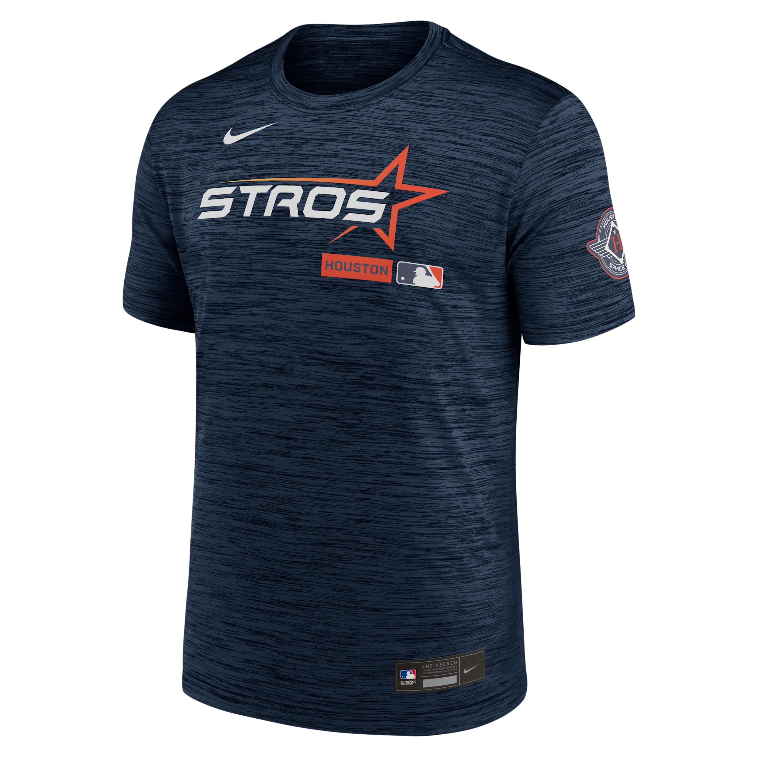 Houston Astros City Connect Velocity Nike Men's Dri-FIT MLB T-Shirt by NIKE