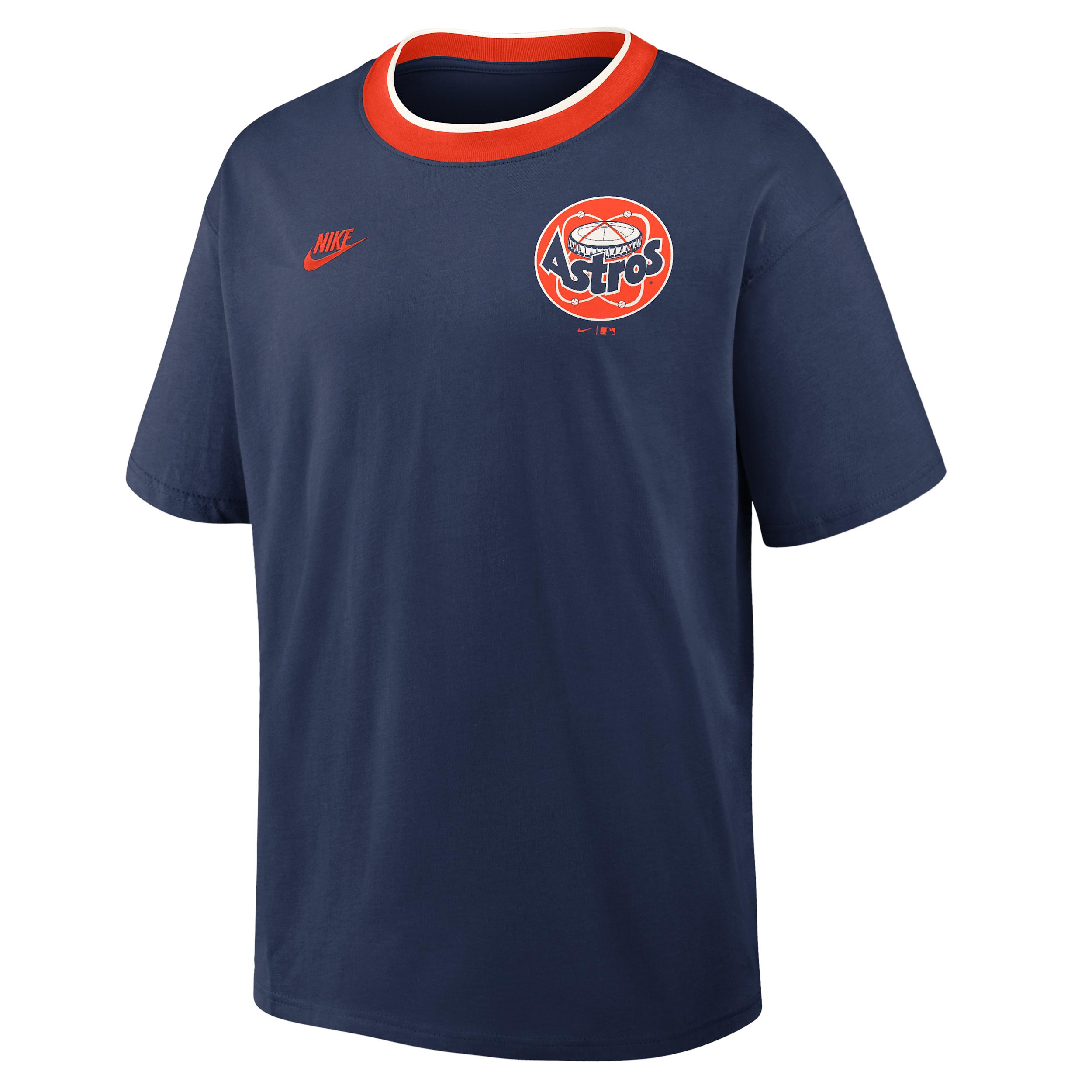 Houston Astros Cooperstown Ringer Nike Men's MLB T-Shirt by NIKE