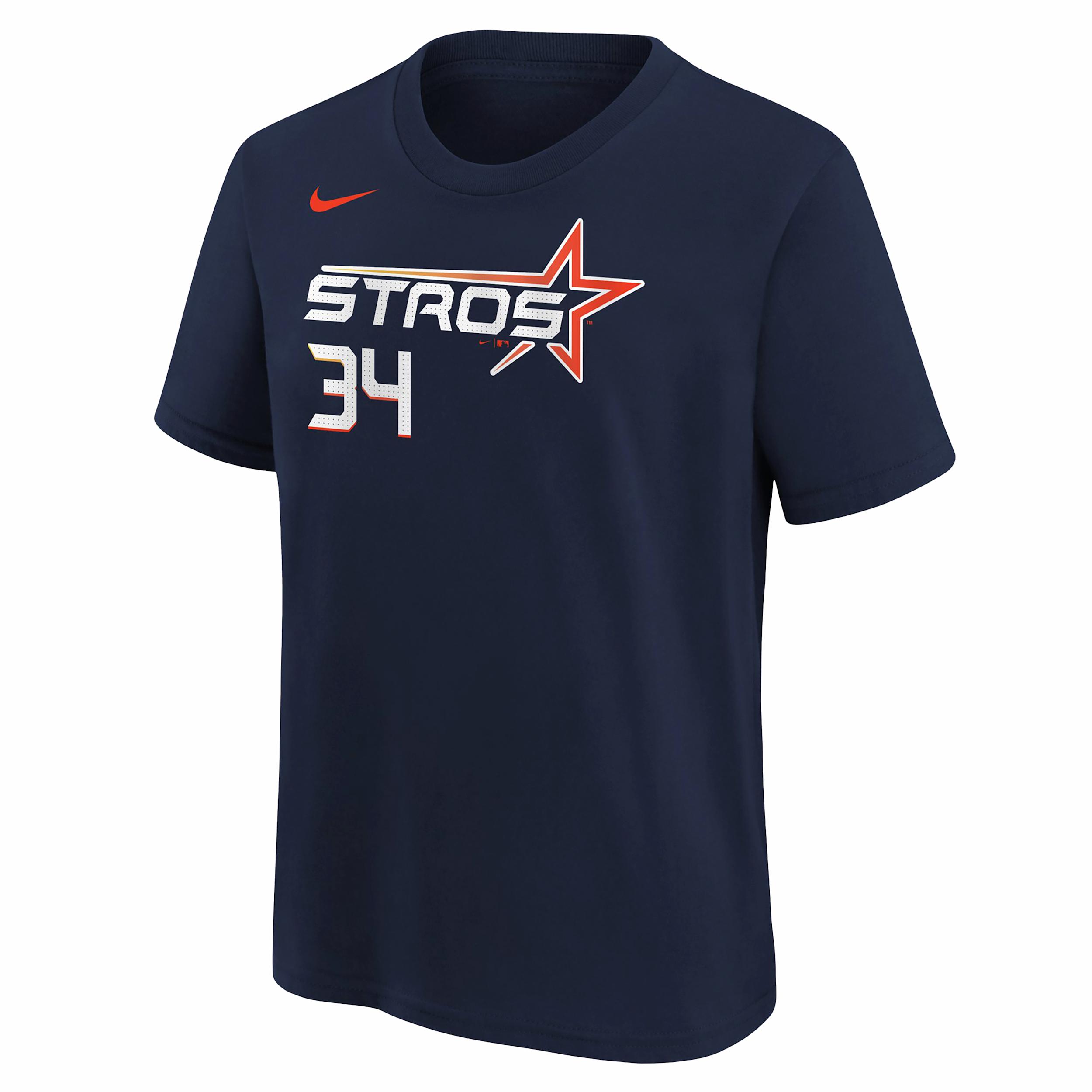 Houston Astros Nolan Ryan City Connect Big Kids' Nike MLB T-Shirt by NIKE