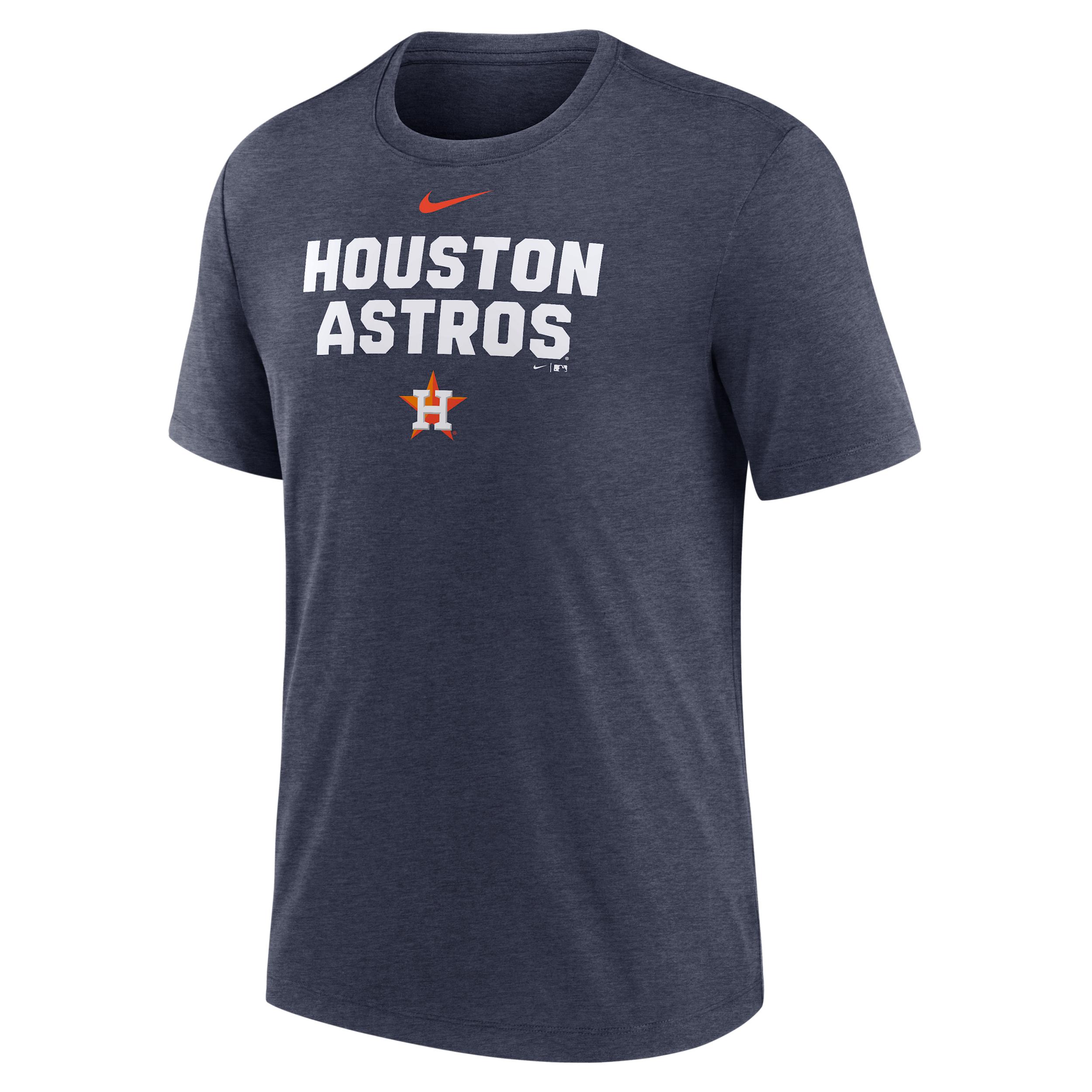 Houston Astros Stacked Nike Men's MLB T-Shirt by NIKE