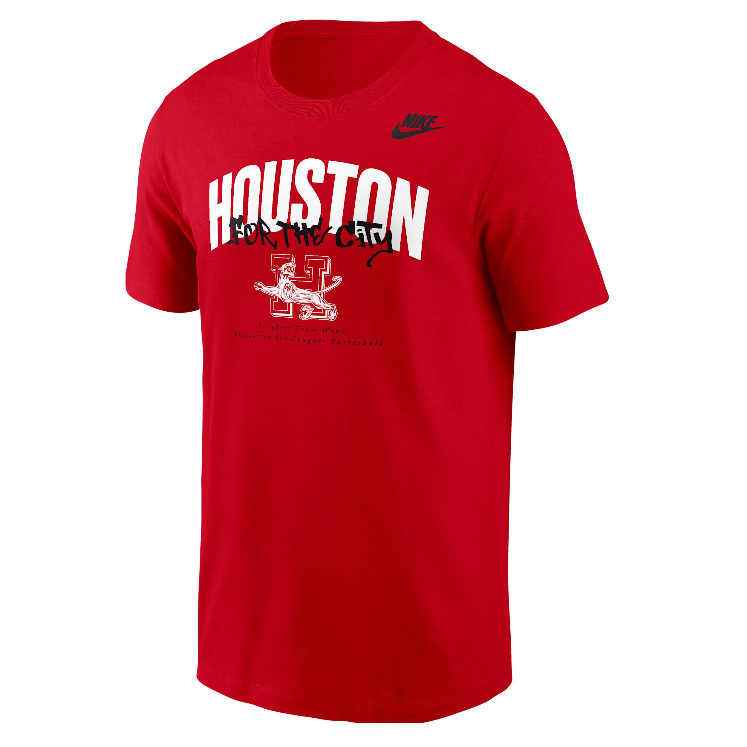 Houston Cougars Nike Men's NCAA Cotton T-Shirt by NIKE