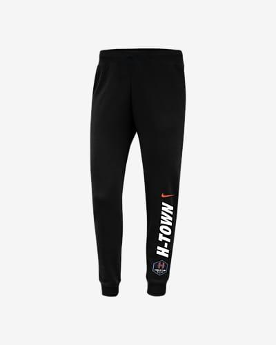 Houston Dash Nike Women's Soccer Varsity Fleece Jogger Pants by NIKE Houston Dash Nike Women's Soccer Varsity Fleece Jogger Pants by NIKE